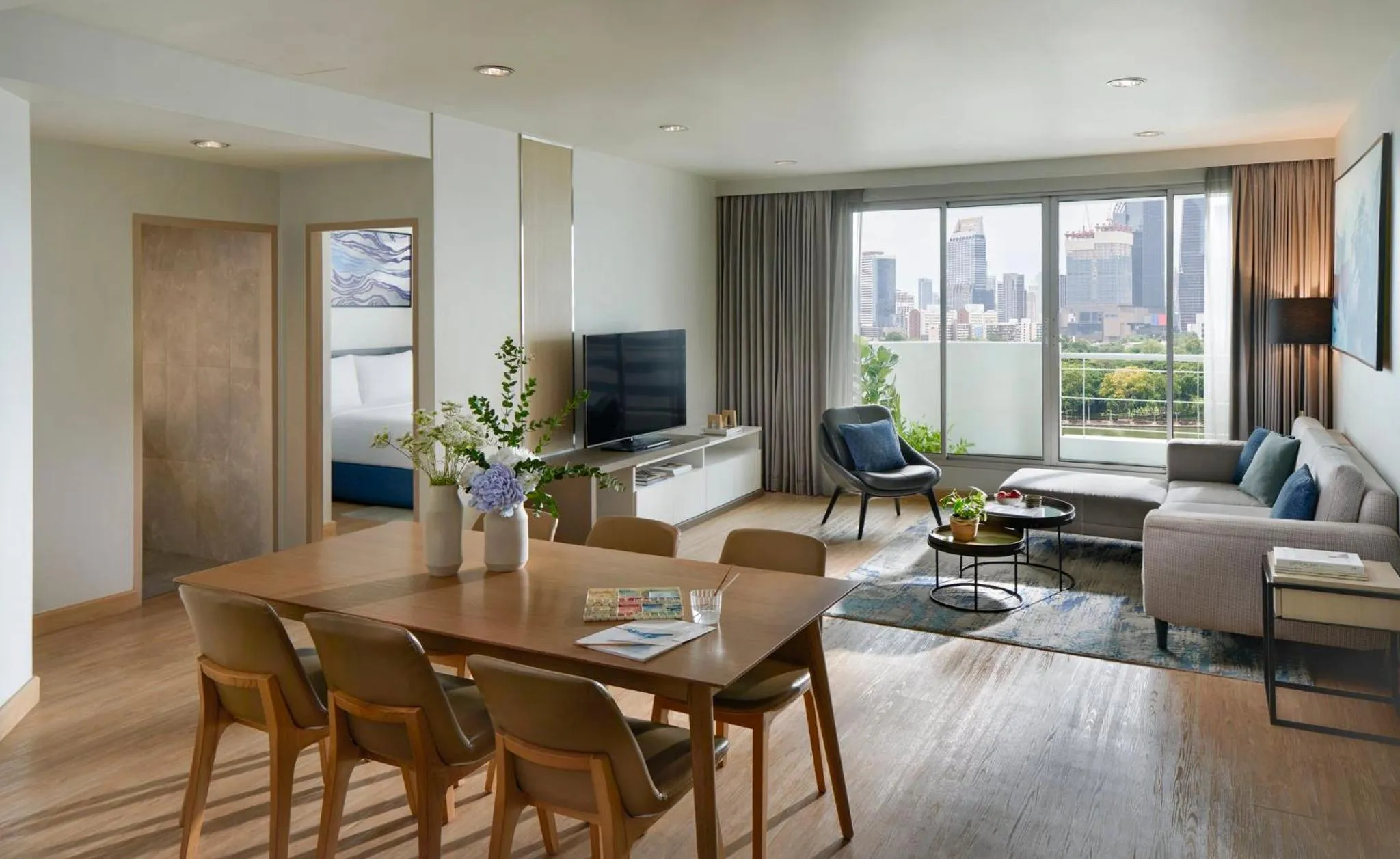 Photo of the whole room in Shama Lakeview Asoke Bangkok