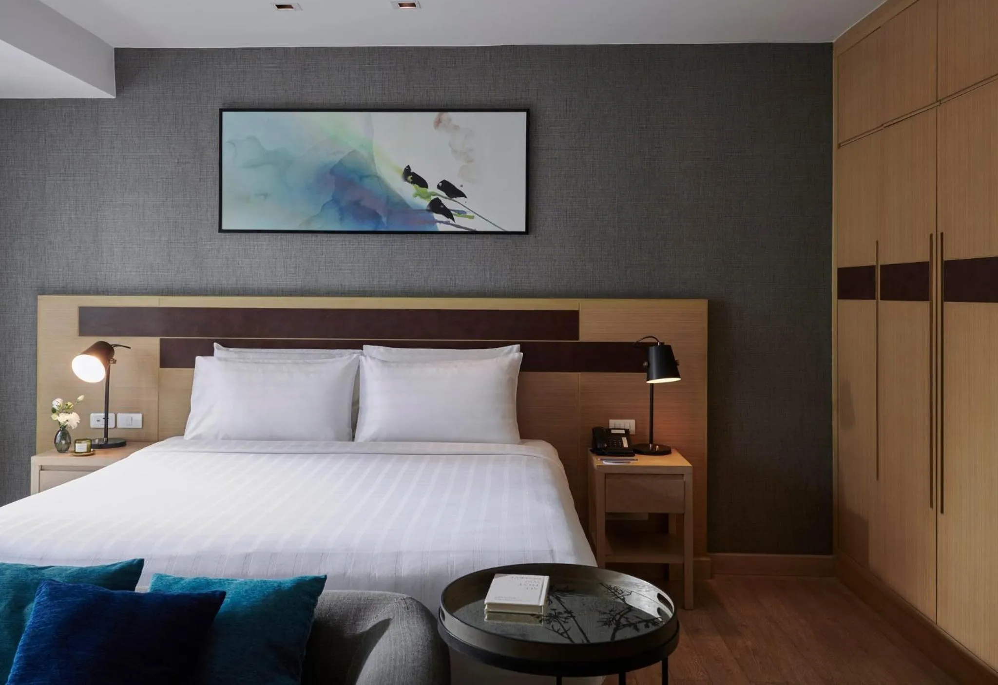 Photo of the whole room, Bed in Shama Lakeview Asoke Bangkok