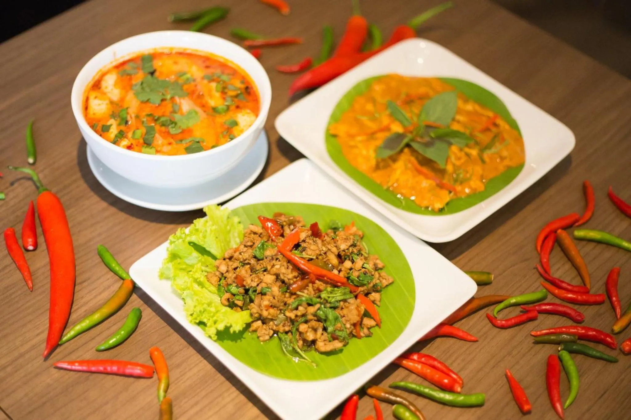 Restaurant/places to eat in Shama Lakeview Asoke Bangkok