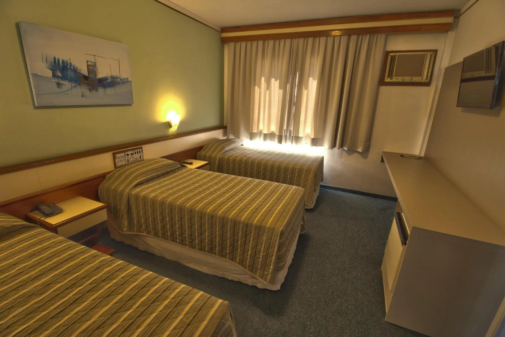 Bed in Hotel Gracher Praia