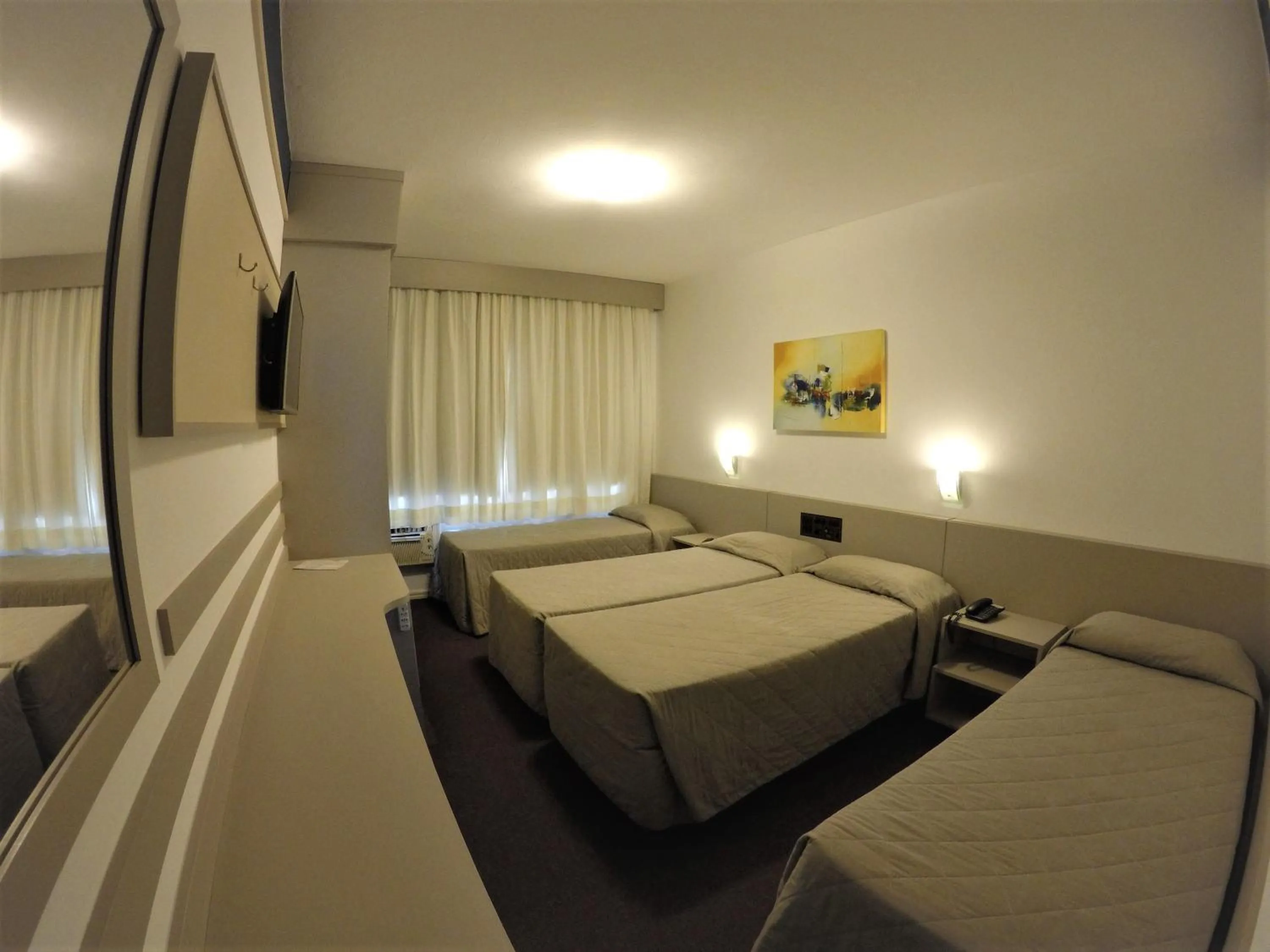 Bed in Hotel Gracher Praia