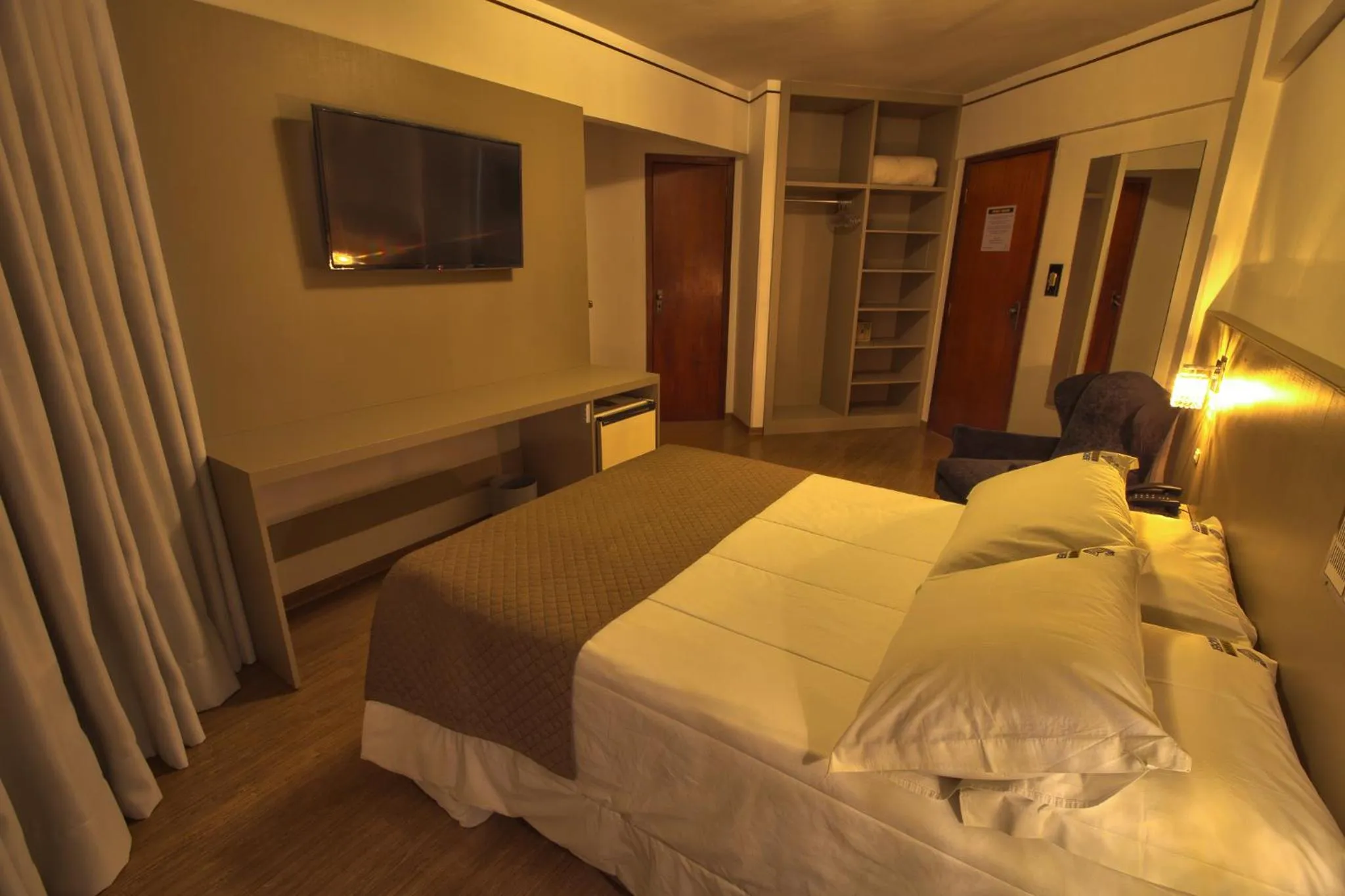 Bed in Hotel Gracher Praia