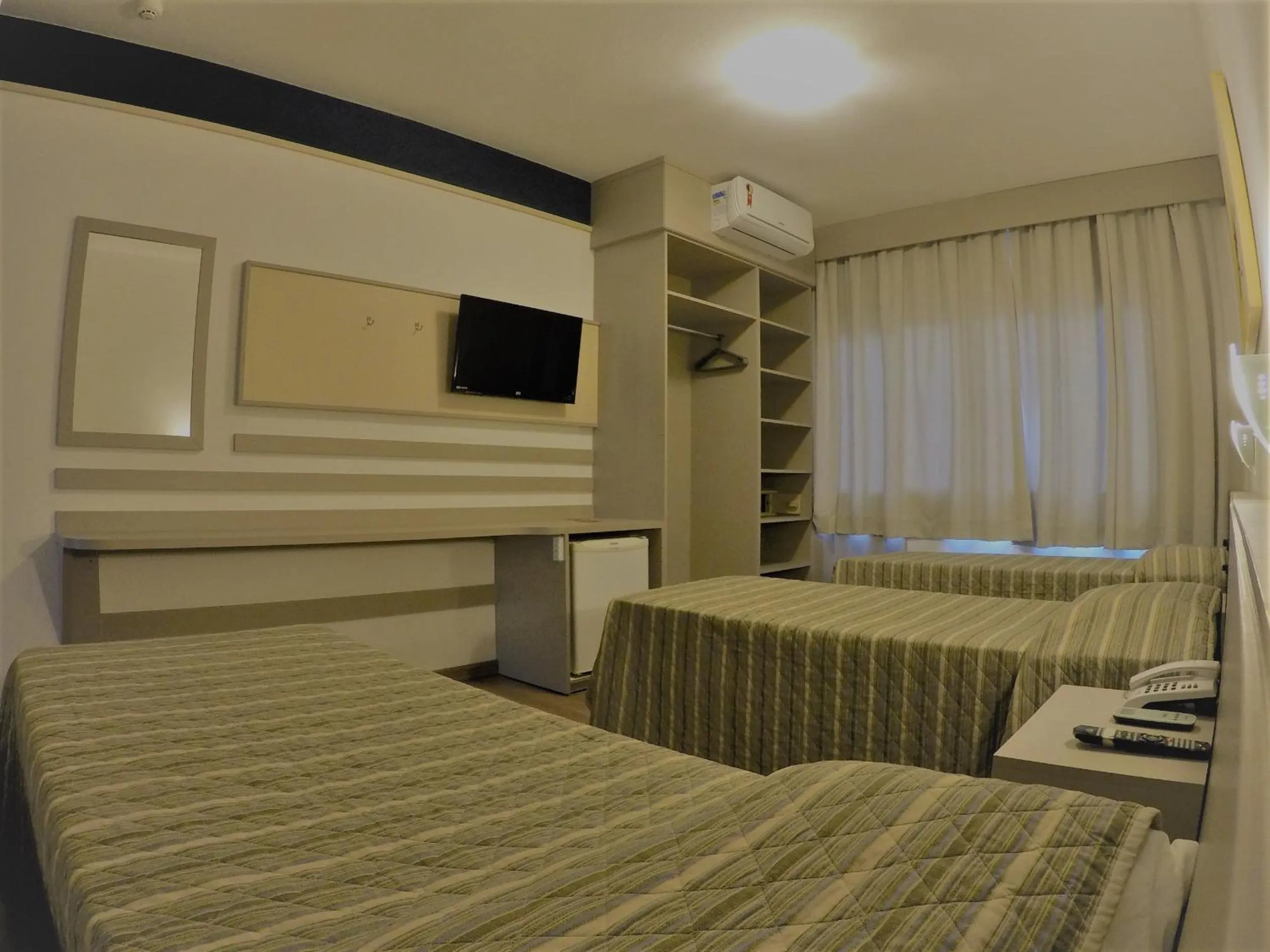 Bed in Hotel Gracher Praia