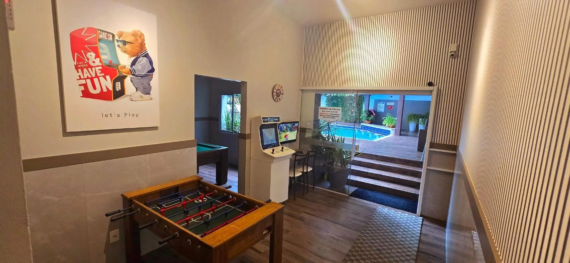 Game Room in Hotel Gracher Praia