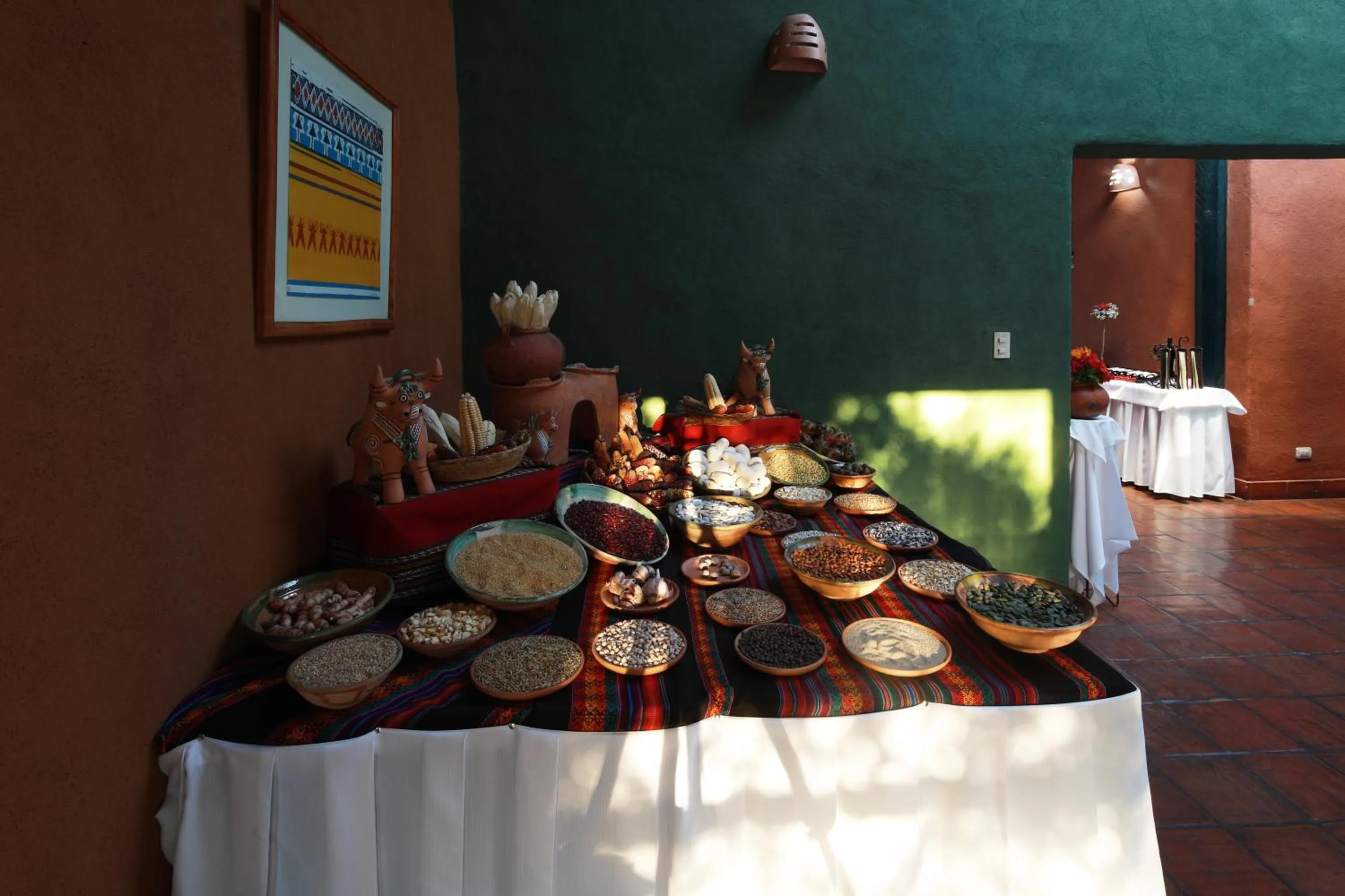 Food and drinks in San Agustin Monasterio de la Recoleta
