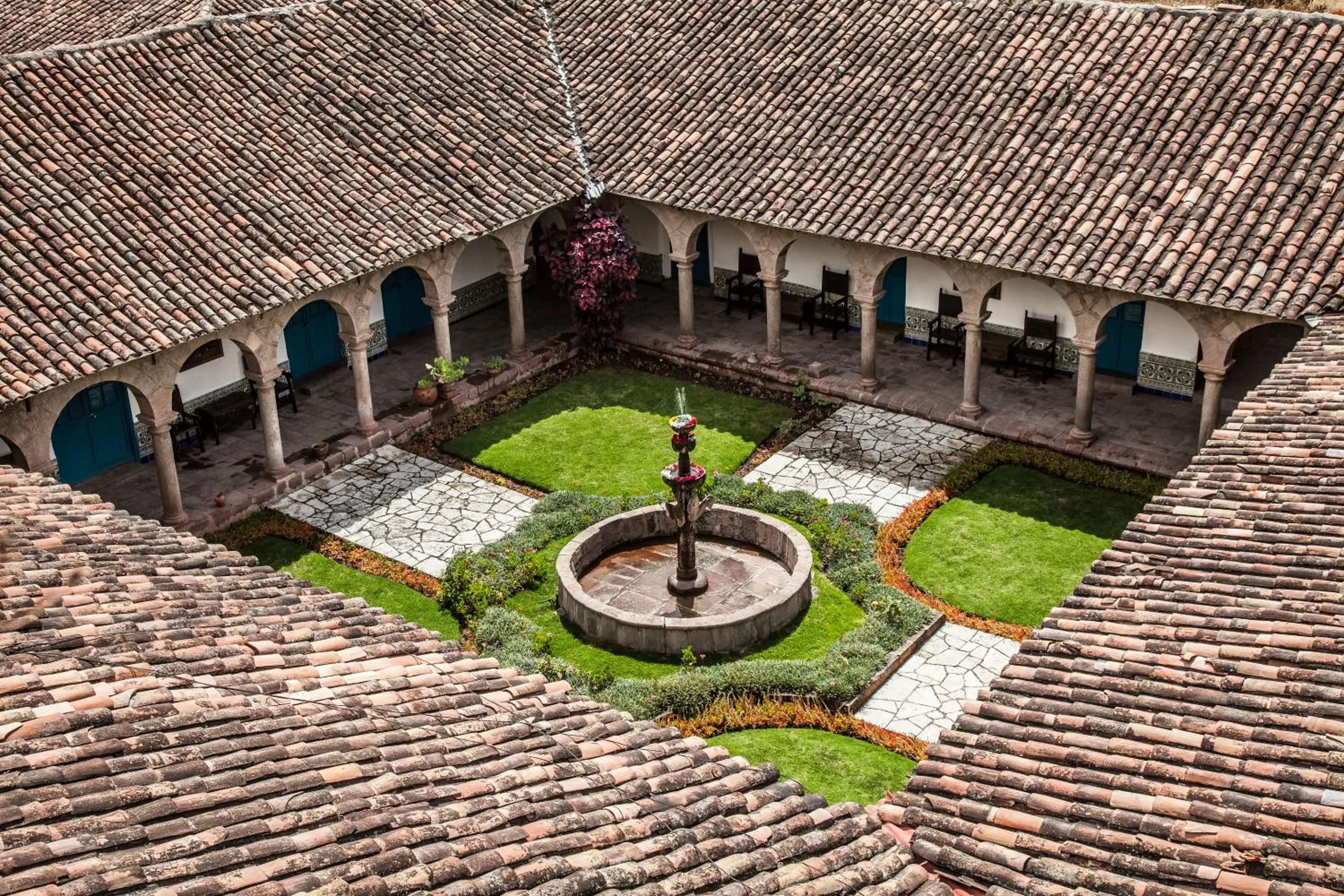 Patio in San Agustin Monasterio de la Recoleta