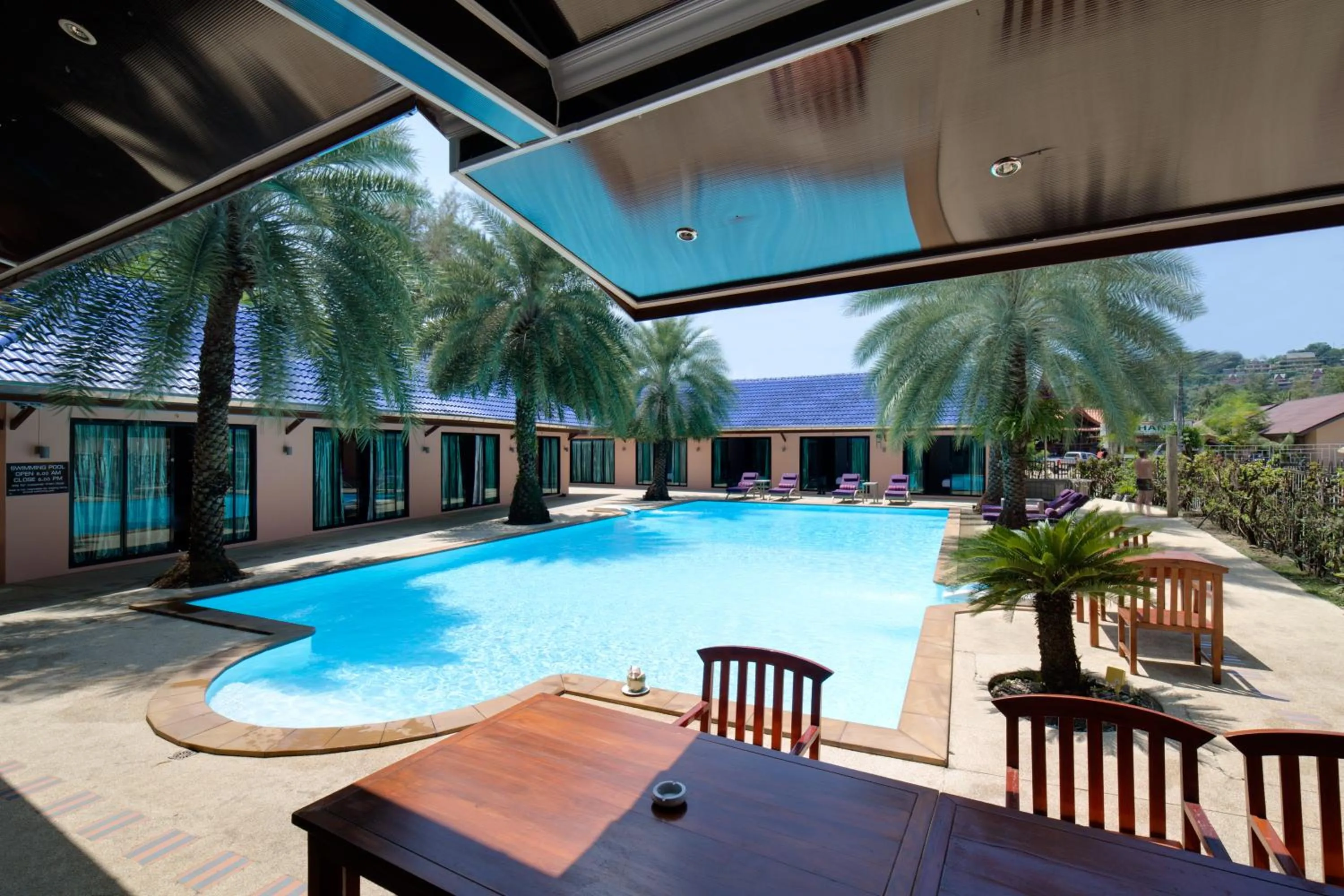 Pool view in MA MAISON BOUTIQUE HOTEL. in PHUKET