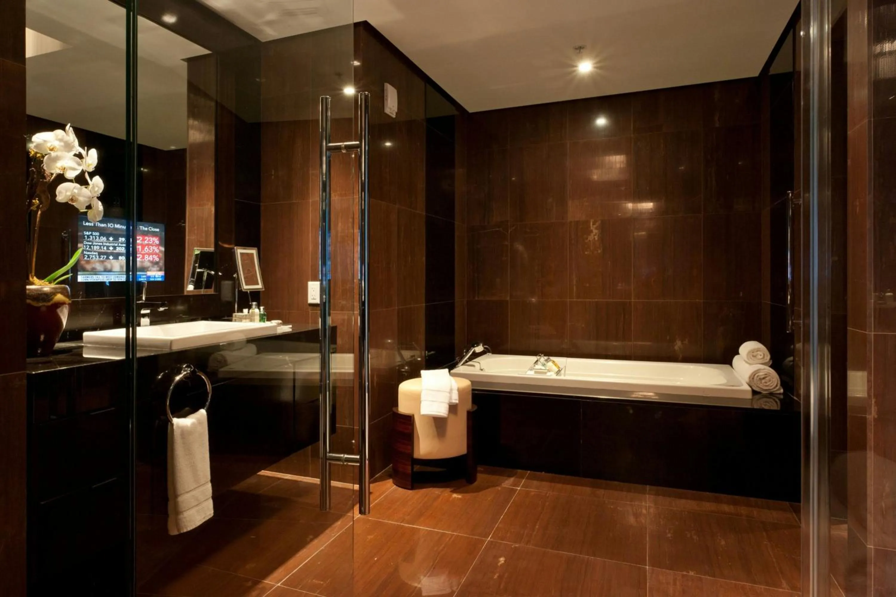 Bathroom in JW Marriott Marquis Miami