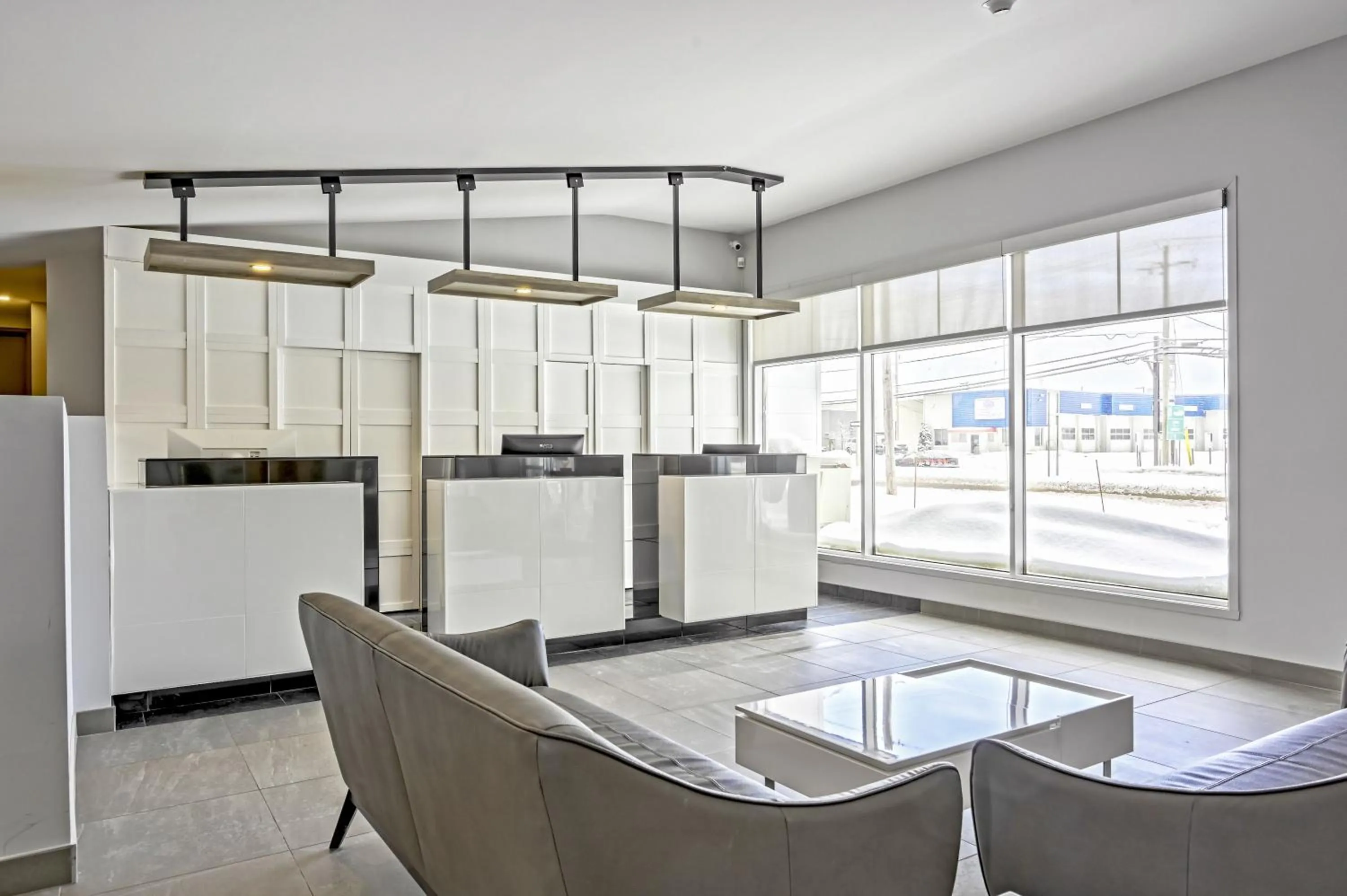 Lobby or reception in Repotel Levis