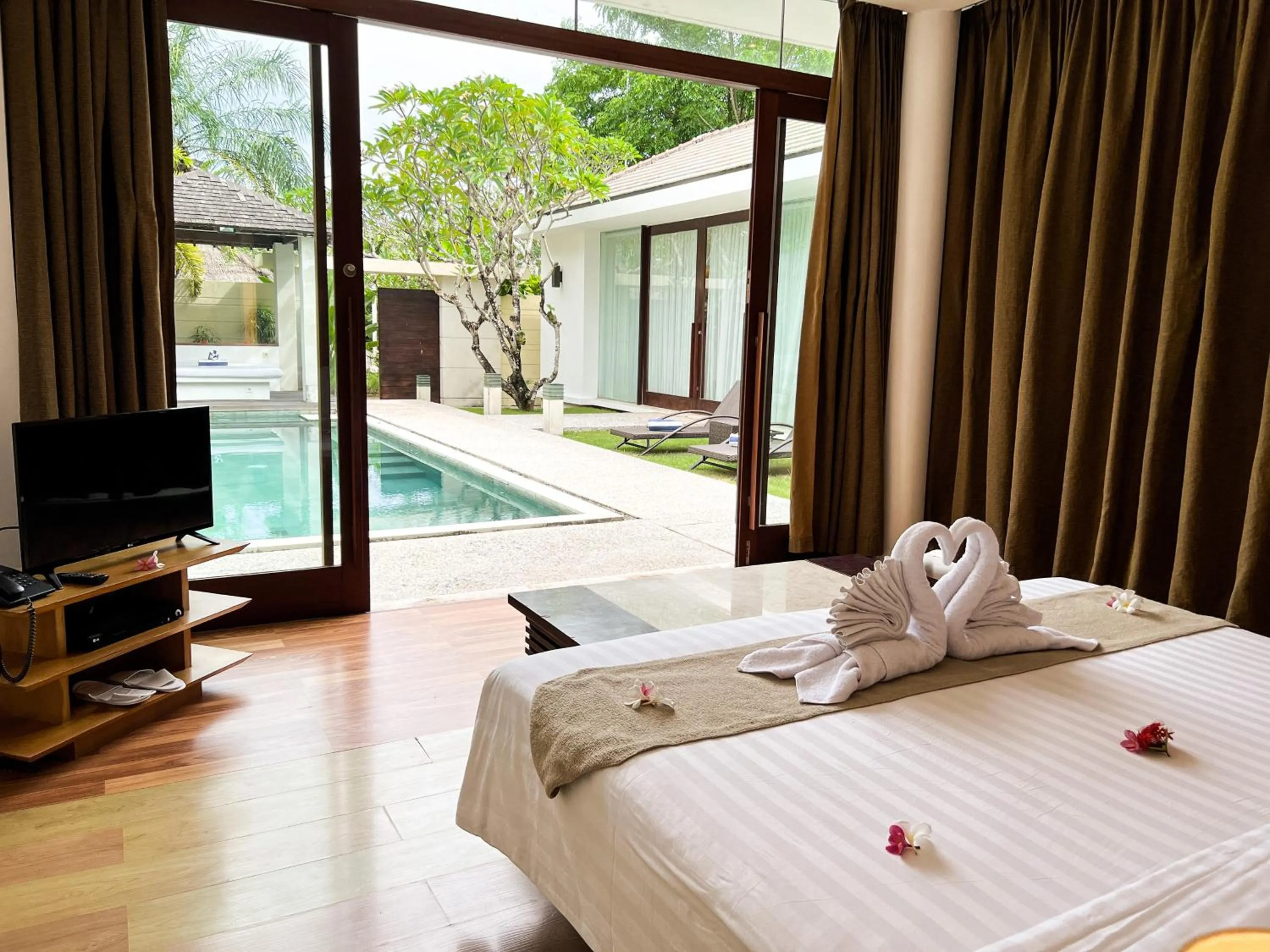 Garden view in The Wangsa Benoa