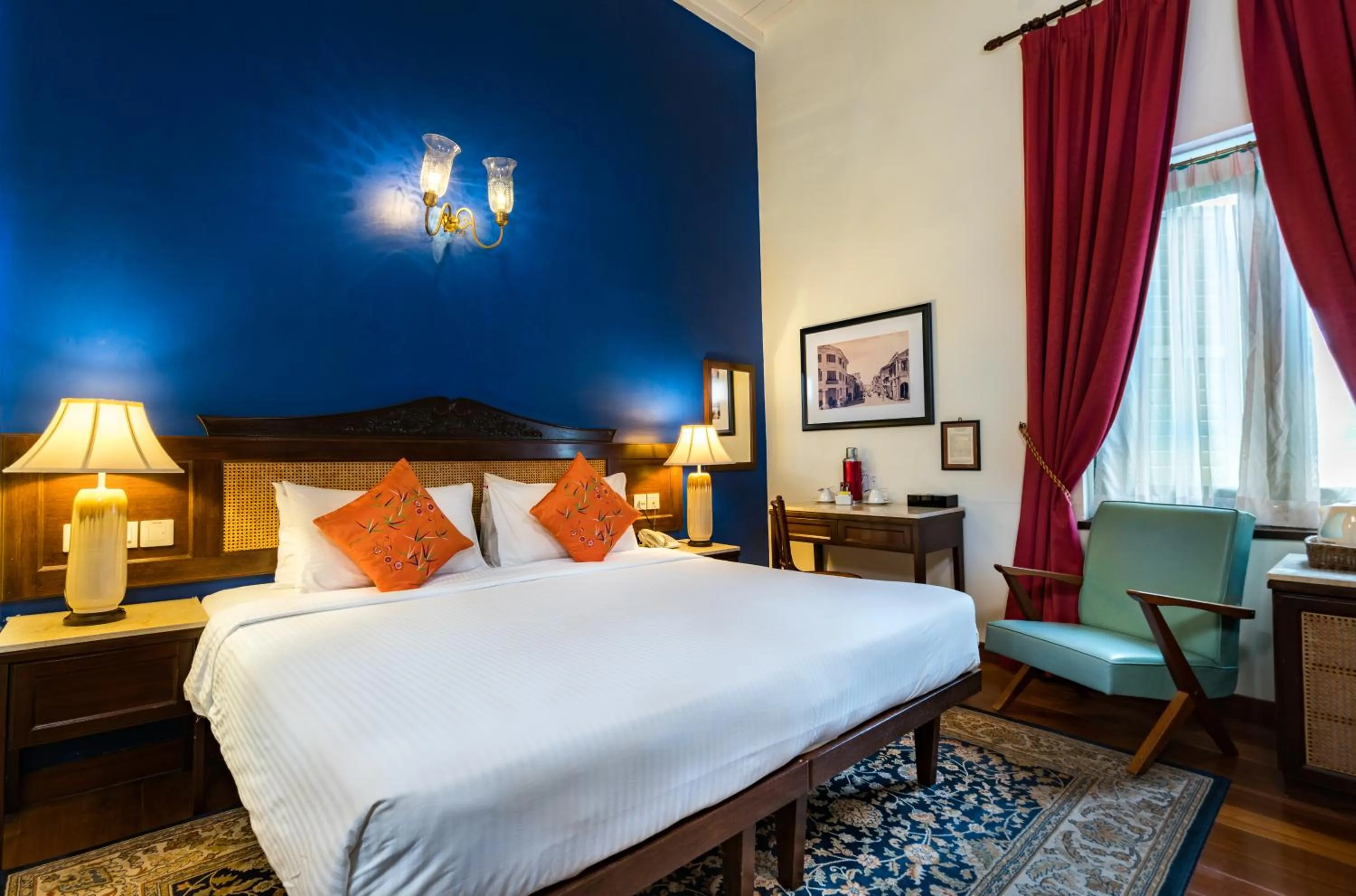 Bed in Yeng Keng Hotel