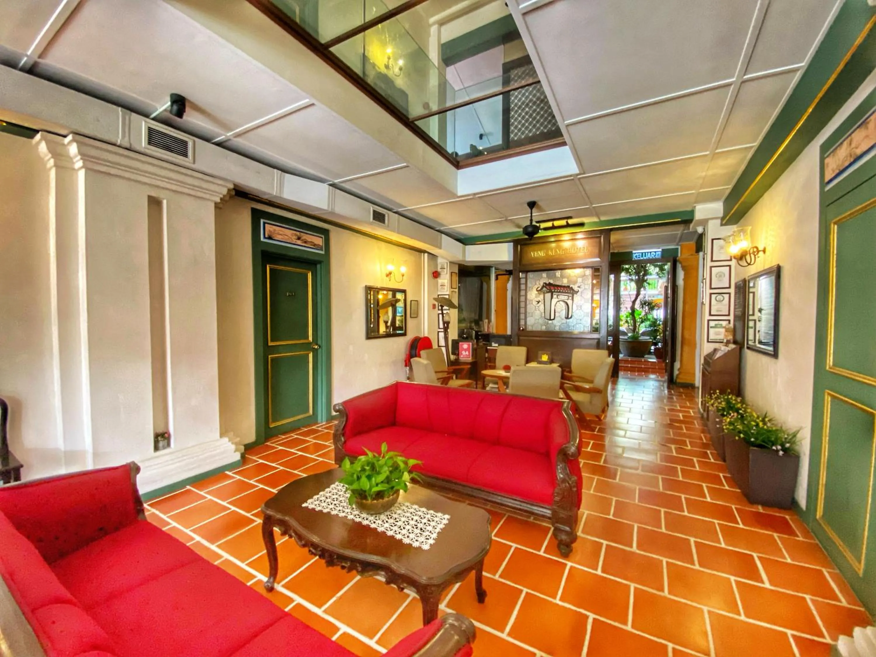 Lobby or reception in Yeng Keng Hotel