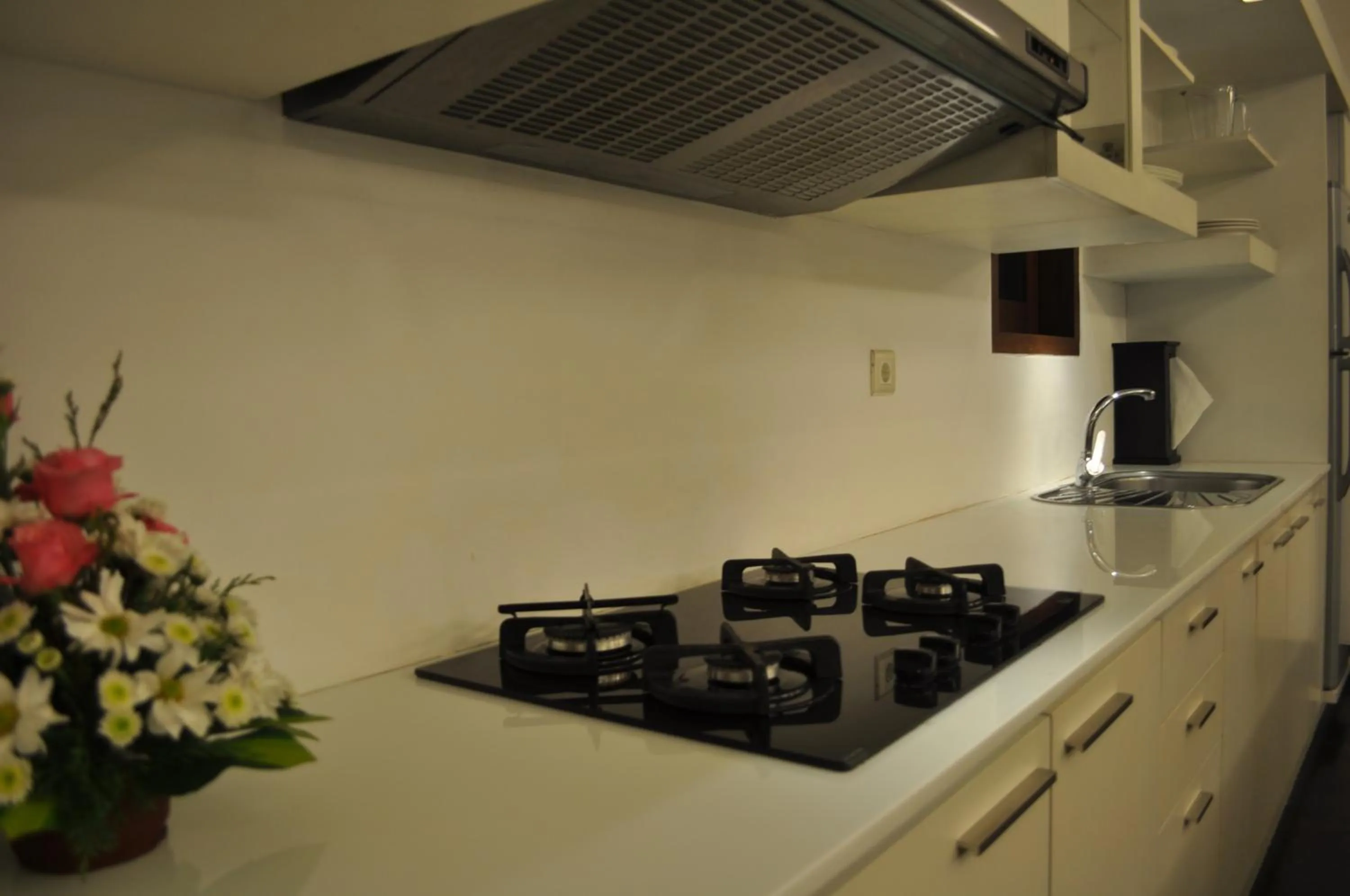 Kitchen or kitchenette in Nunia Boutique Villa