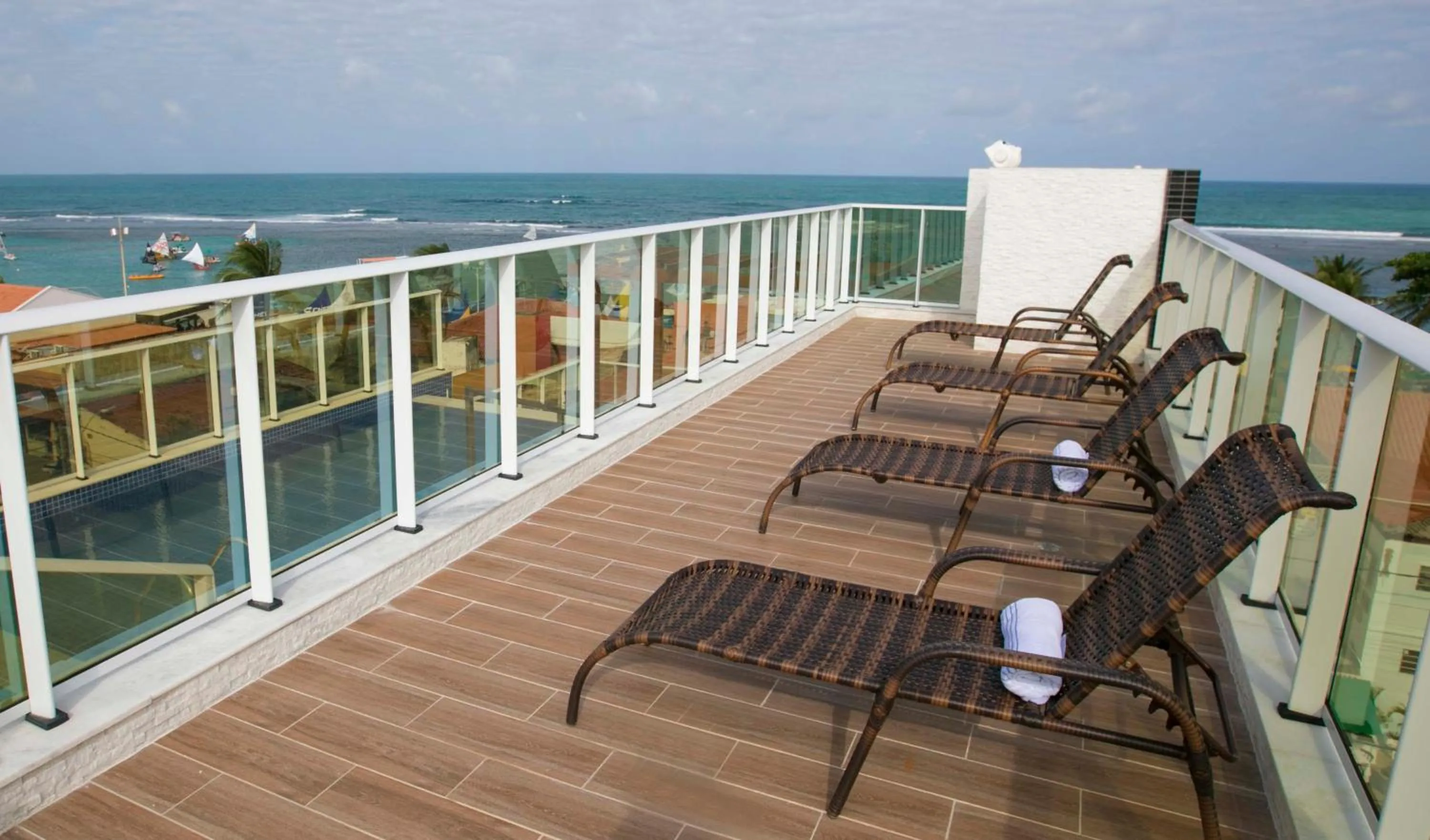 Natural landscape in Baía Branca Porto de Galinhas