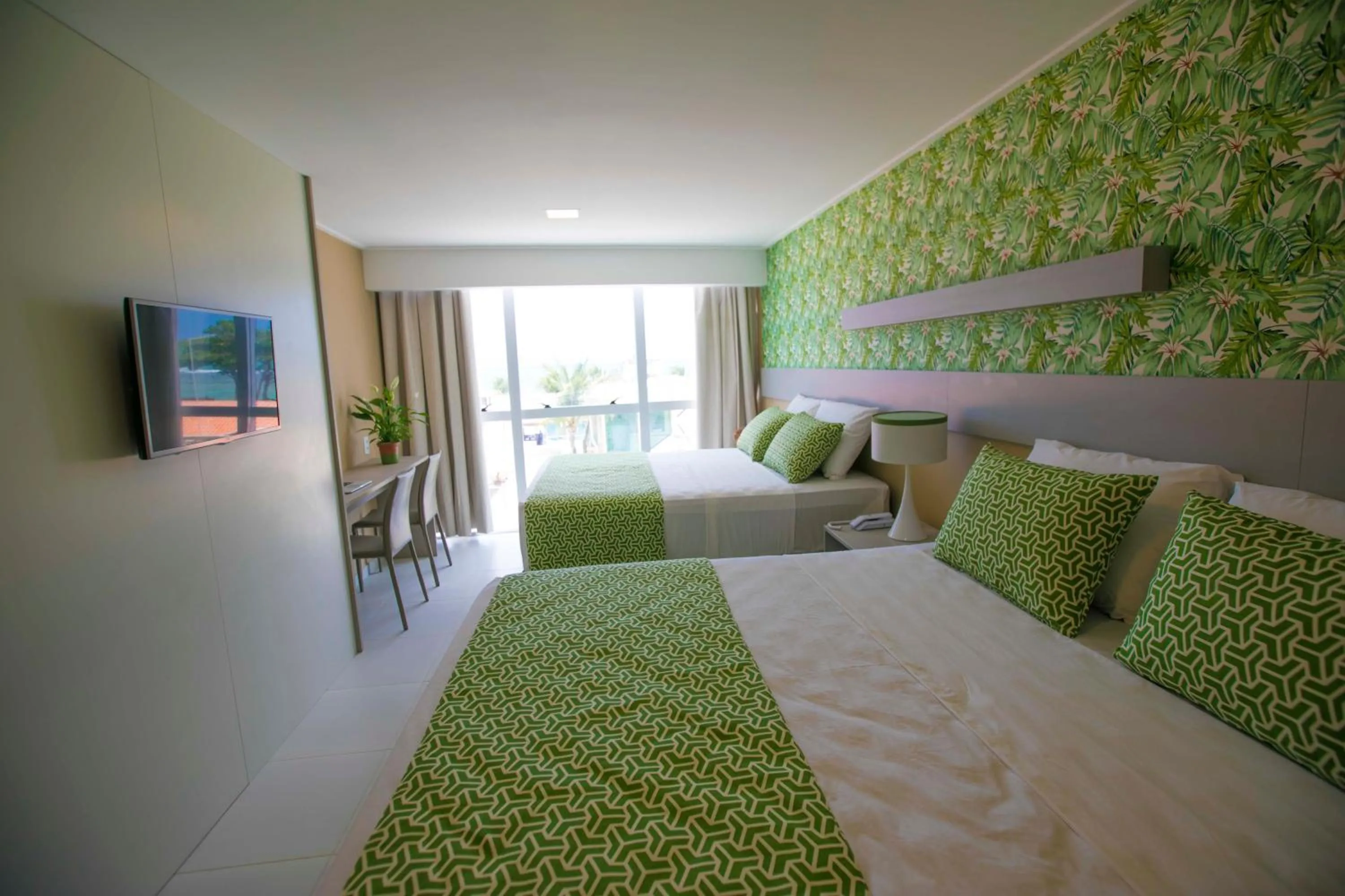 Shower, Bed in Baía Branca Porto de Galinhas