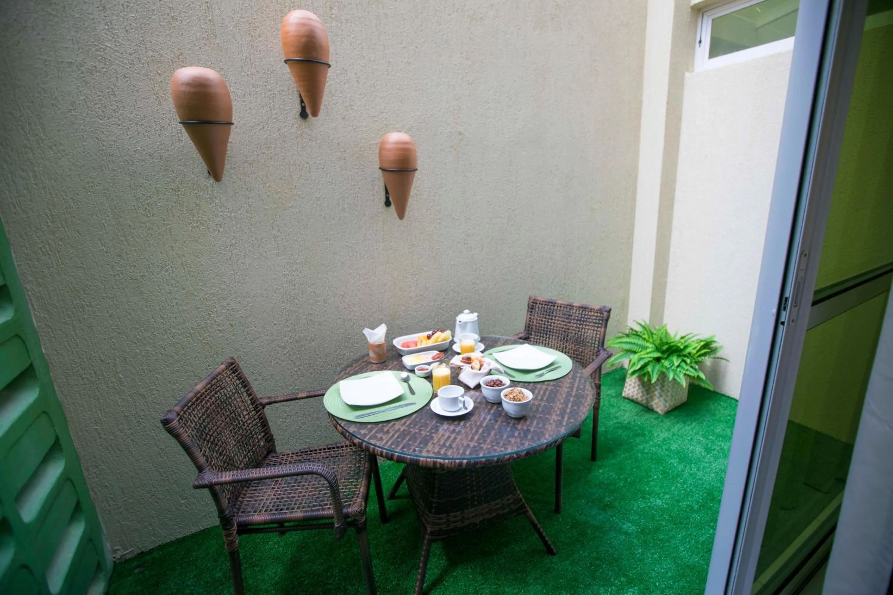 Balcony/Terrace in Baía Branca Porto de Galinhas