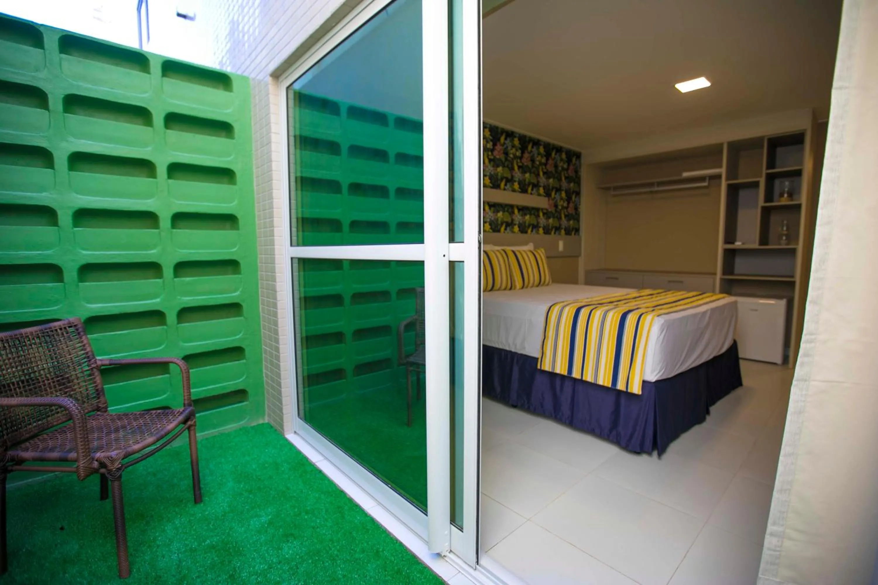 Patio, Bed in Baía Branca Porto de Galinhas