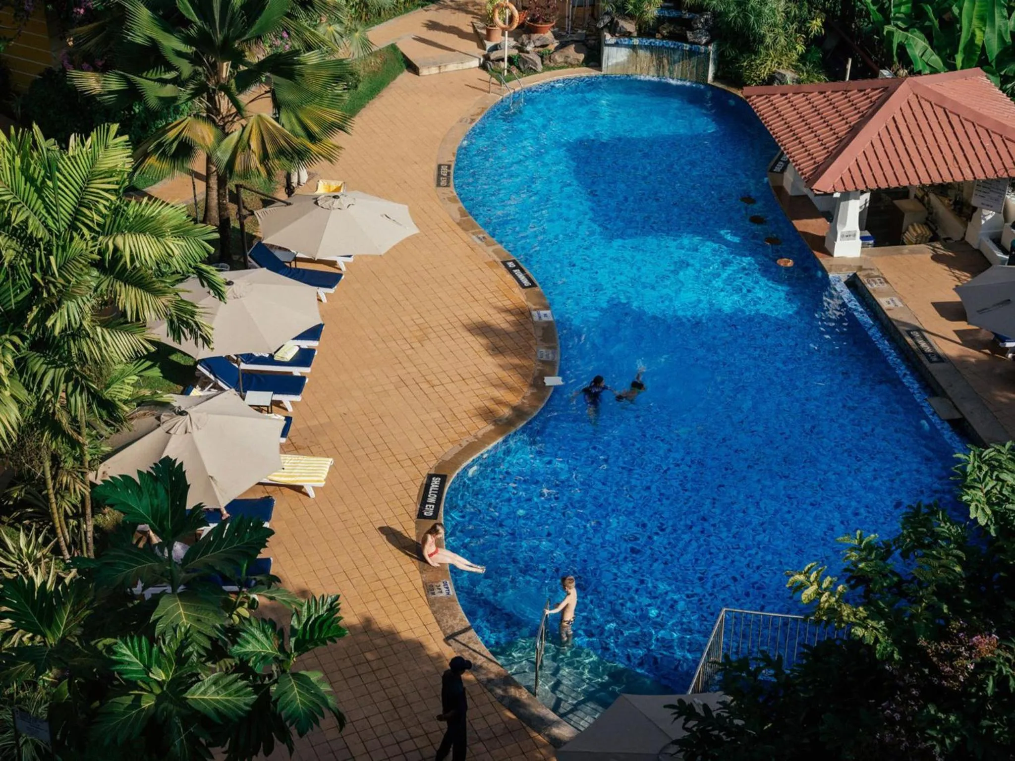 Swimming pool in Acron Candolim Regina