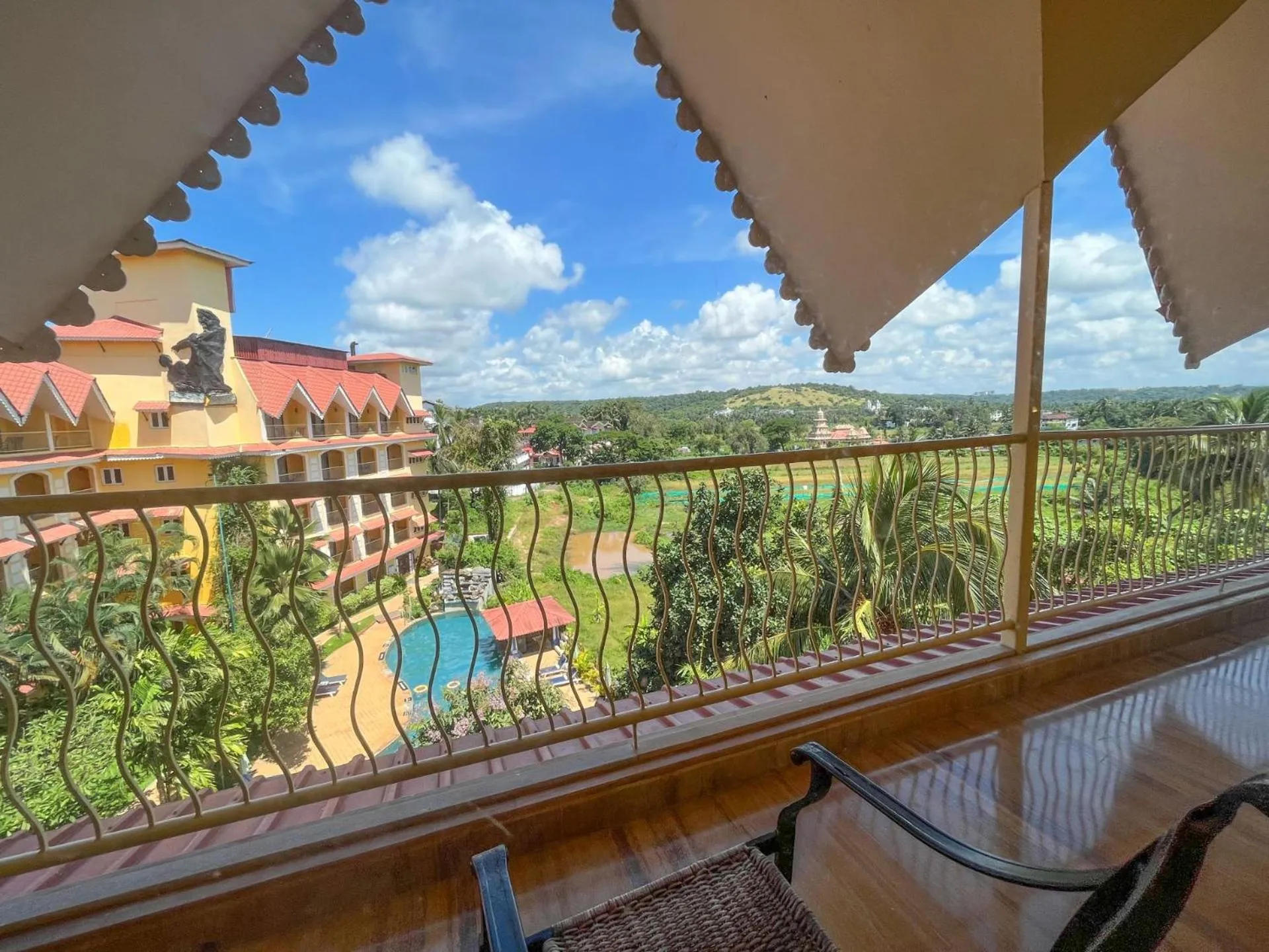 Balcony/Terrace in Acron Candolim Regina