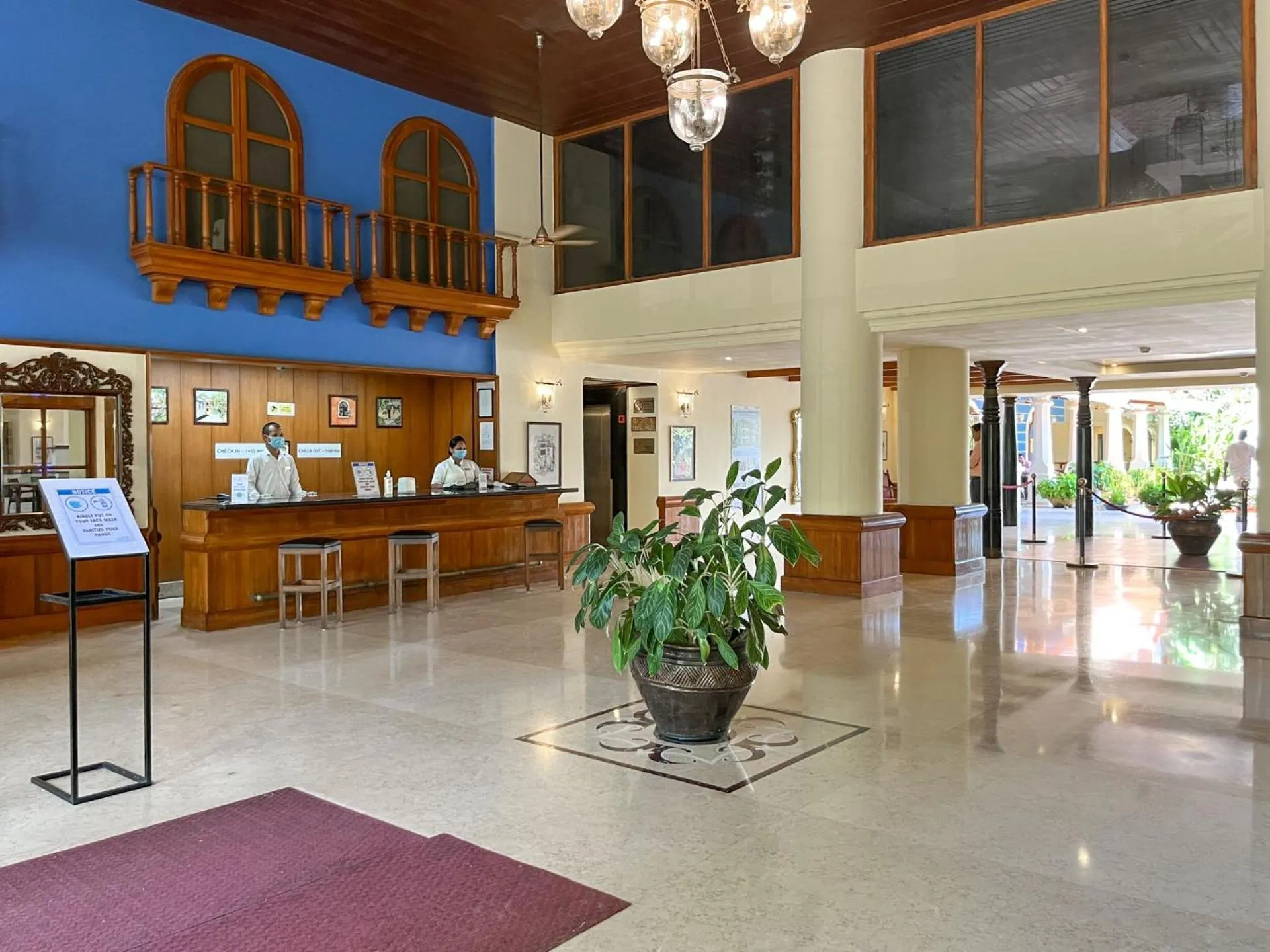 Lobby or reception in Acron Candolim Regina