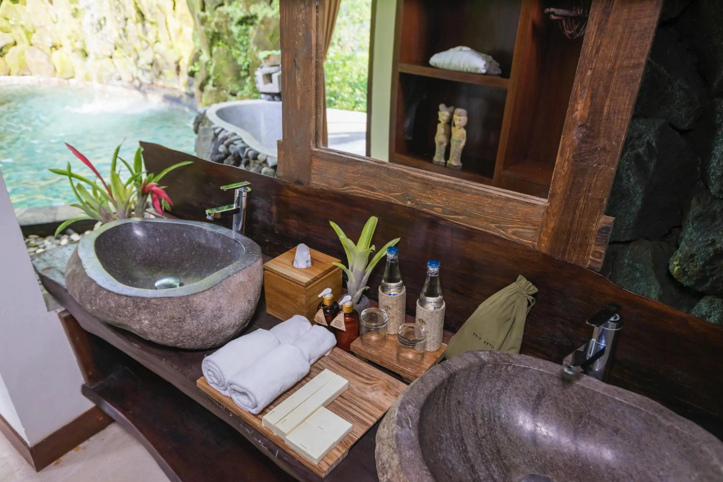 Shower in Adiwana Dara Ayu Villas