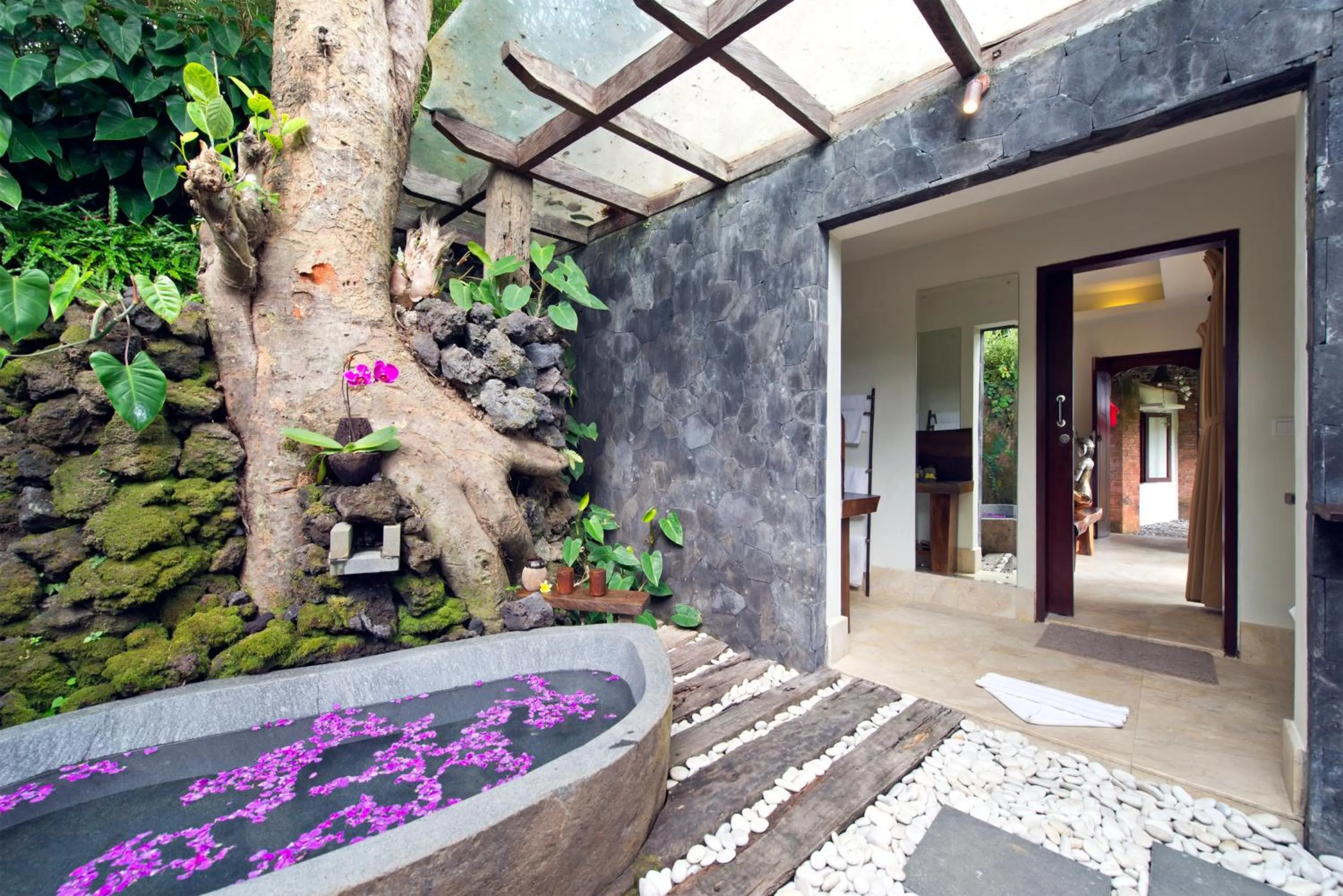 Bathroom in Adiwana Dara Ayu Villas