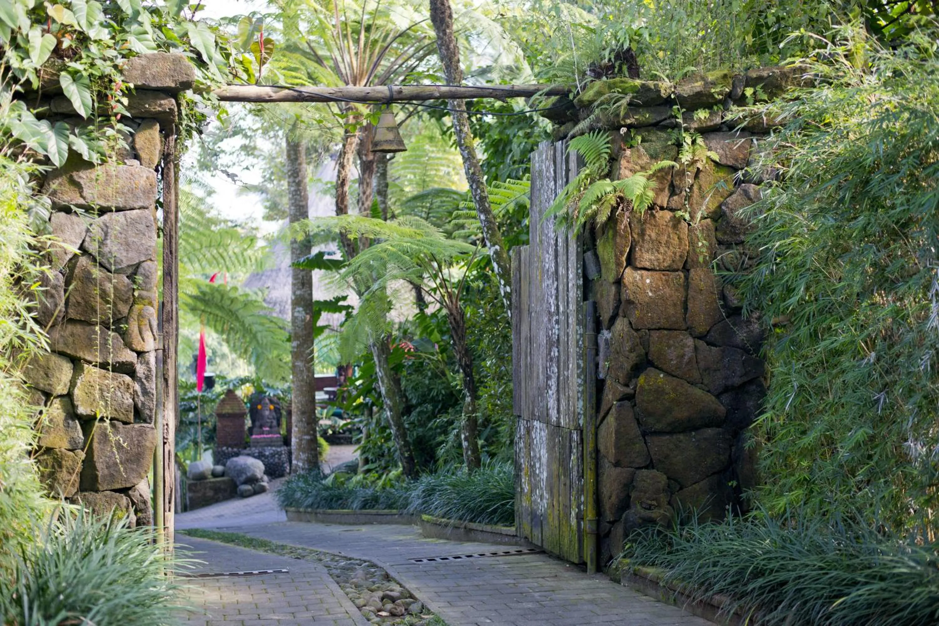 Facade/entrance in Adiwana Dara Ayu Villas