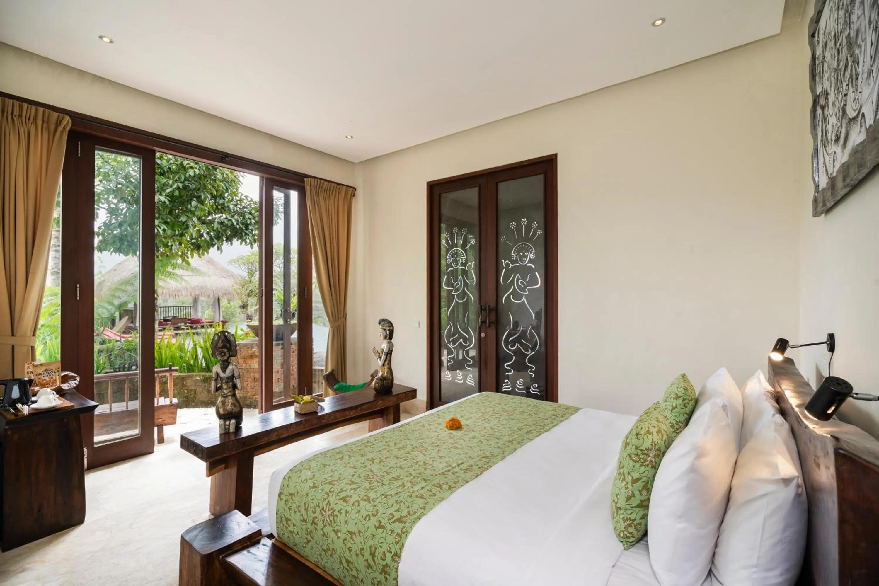 Balcony/Terrace, Bed in Adiwana Dara Ayu Villas