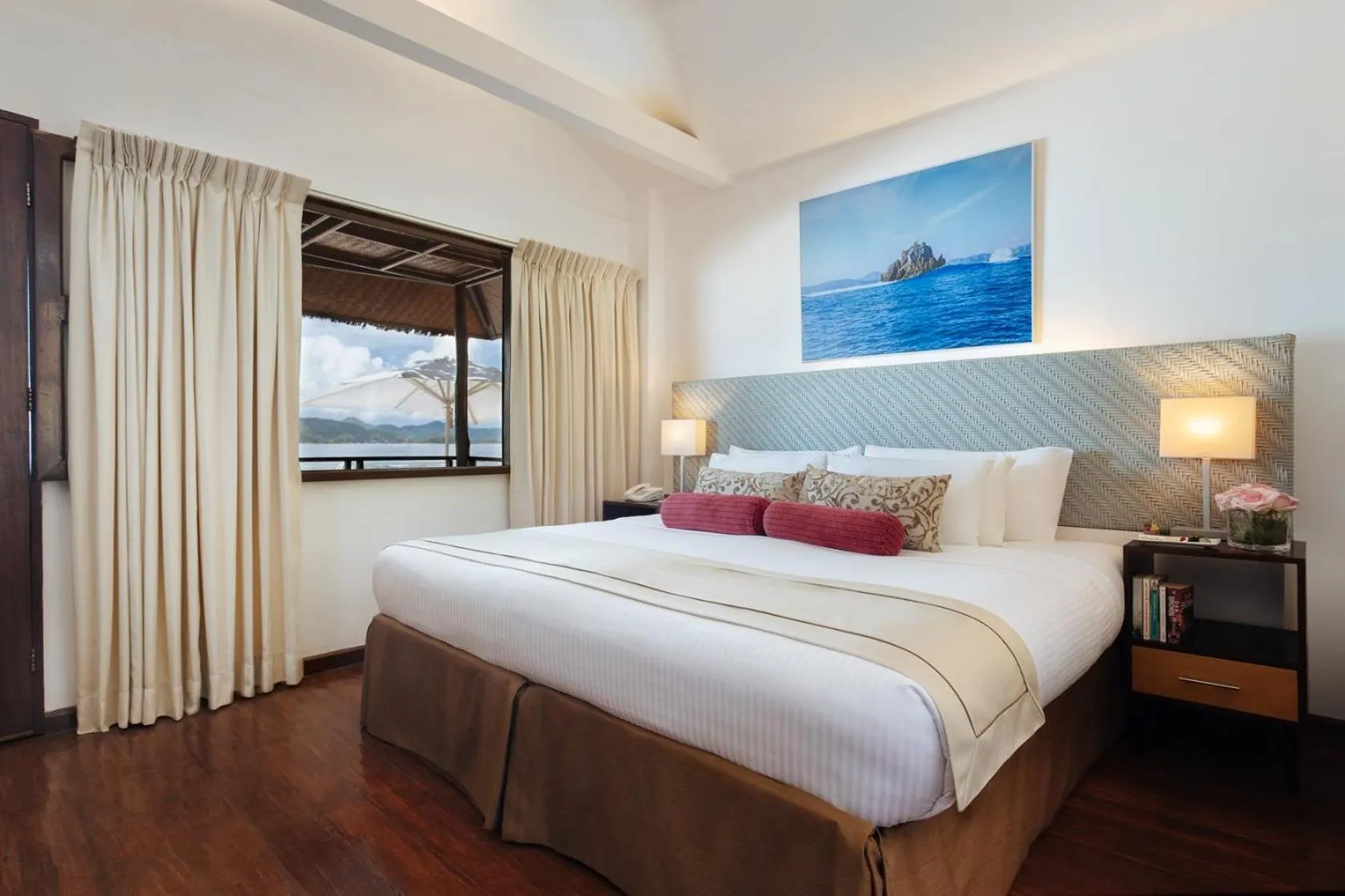 Bed in Discovery Coron formerly Club Paradise Palawan