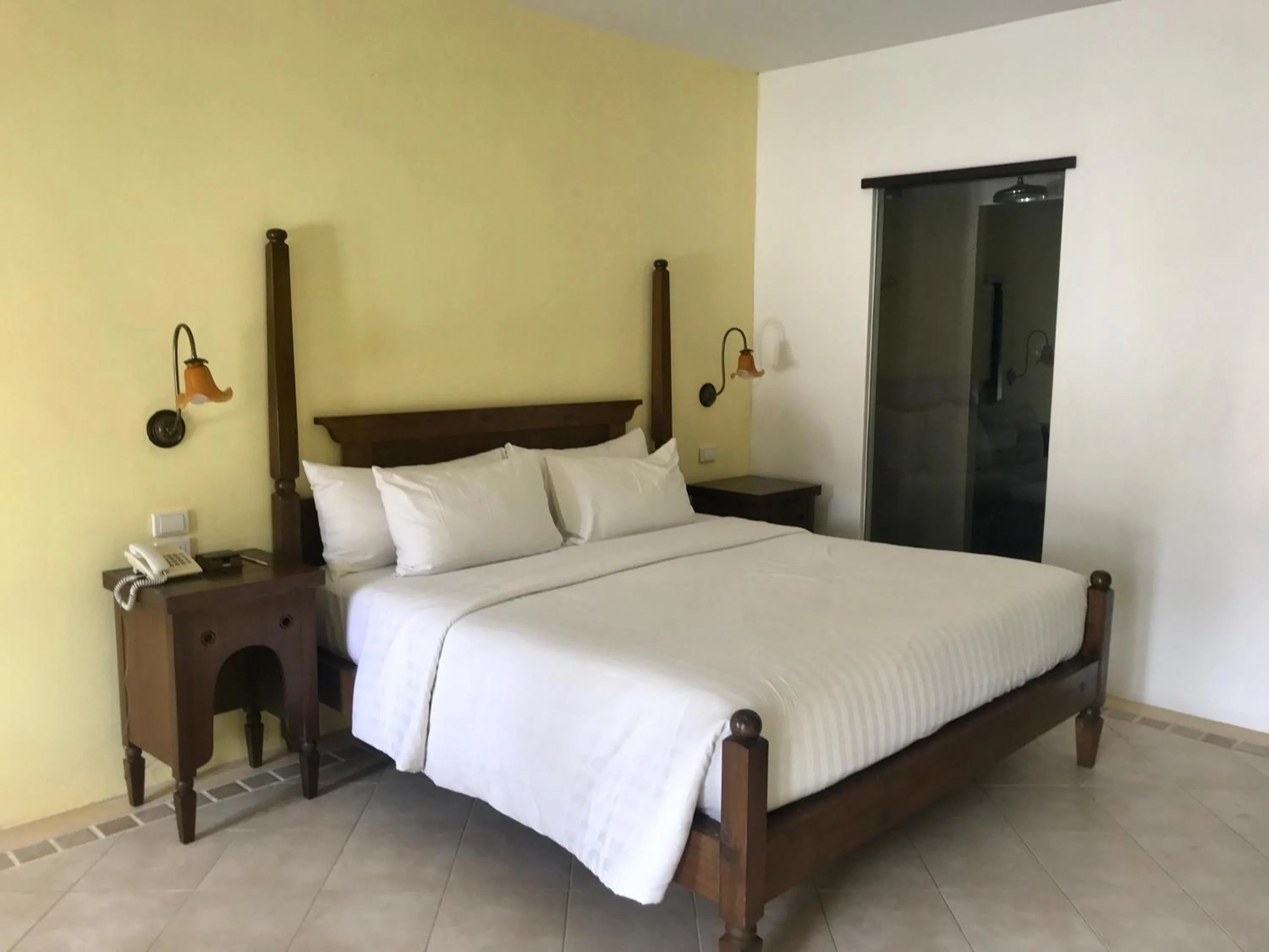 TV and multimedia, Bed in Ao Nang Colors Hotel - Aonang Beach