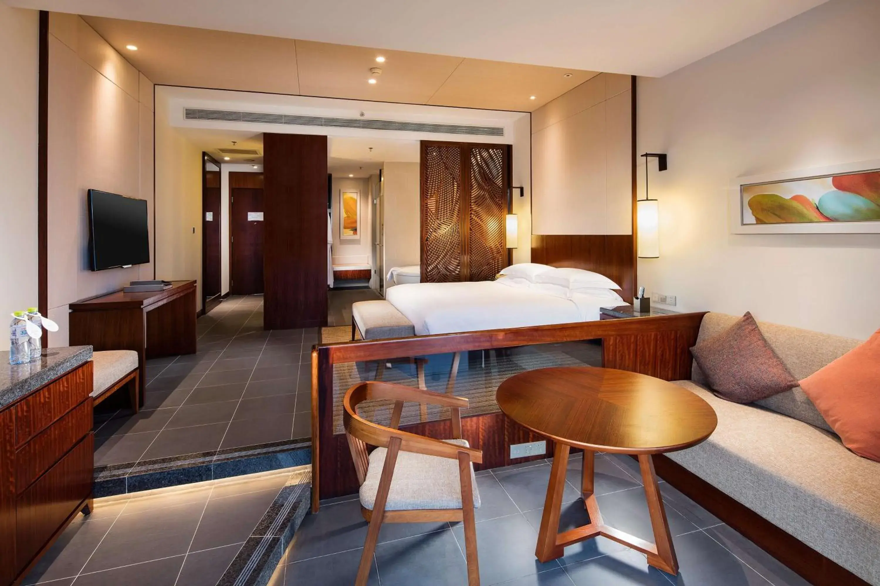 Premium King Room with Ocean View in Hilton Sanya Yalong Bay Resort & Spa Premium King Room with Ocean View in Hilton Sanya Yalong Bay Resort & Spa