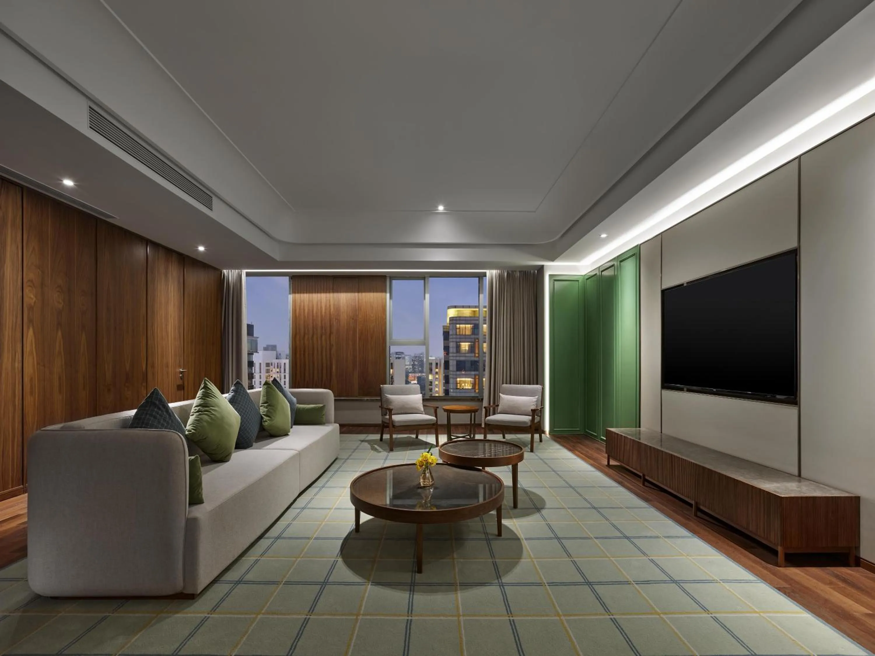 Bedroom in Hilton Shanghai Hongqiao