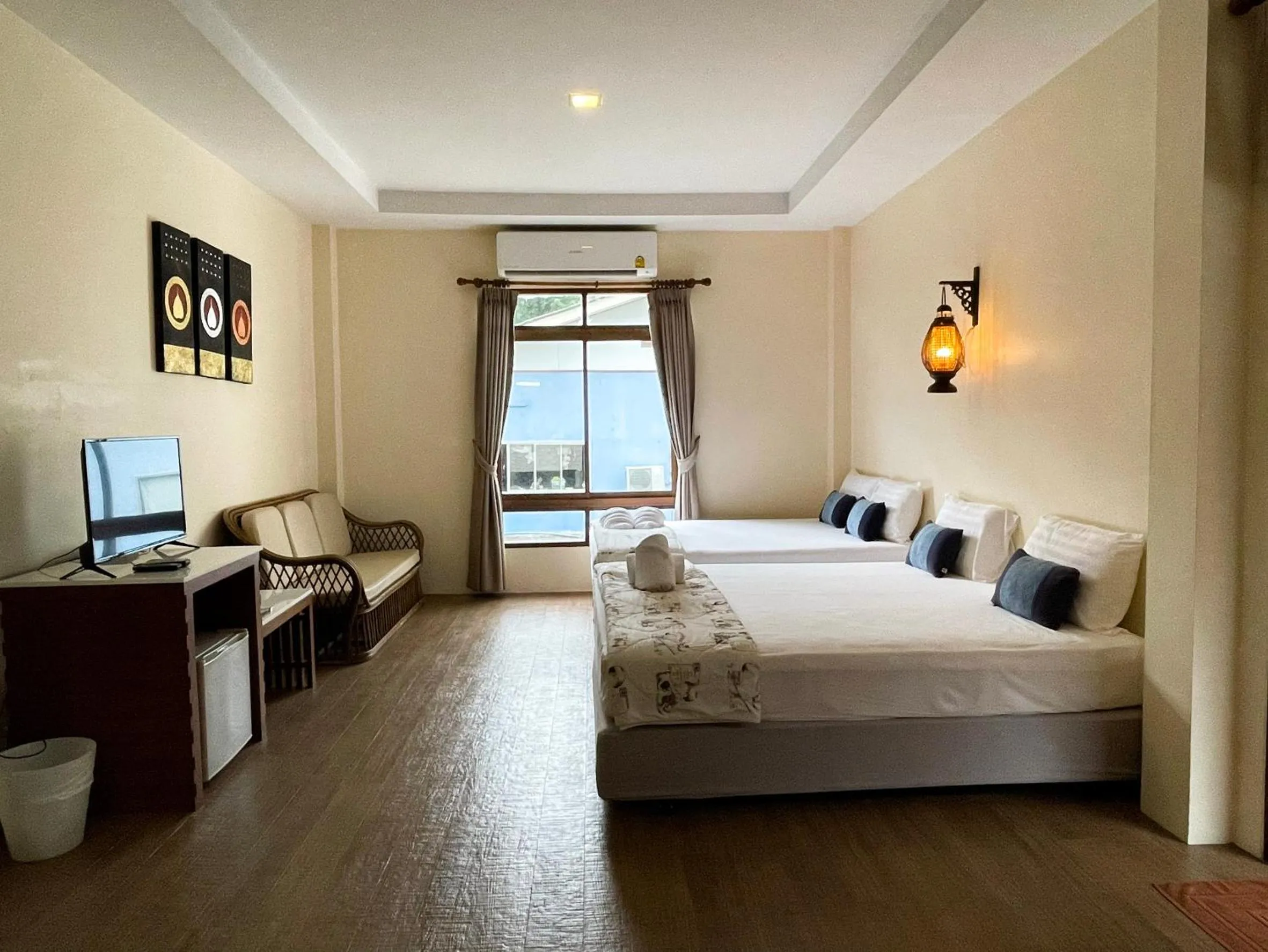 Bed in Salakphet Resort