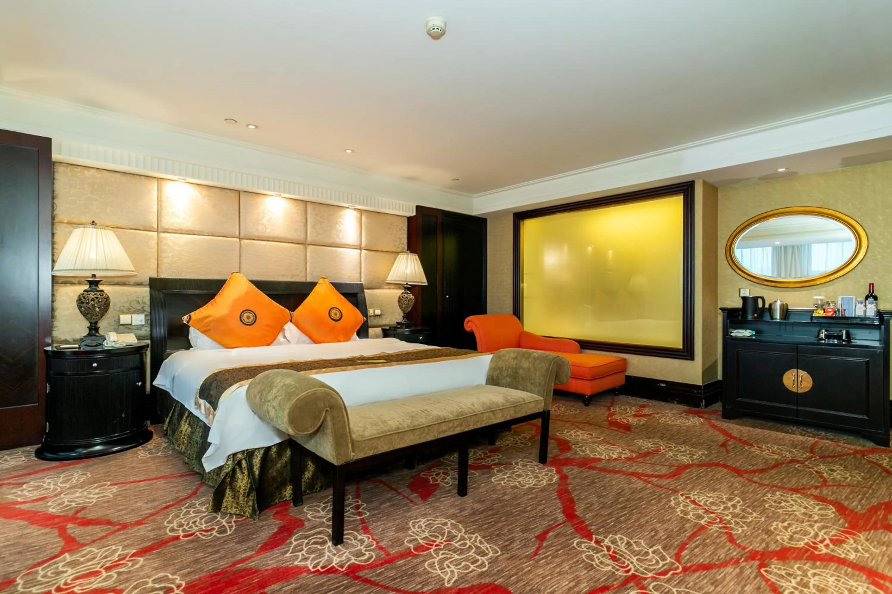 Bedroom in Royal Mediterranean Hotel