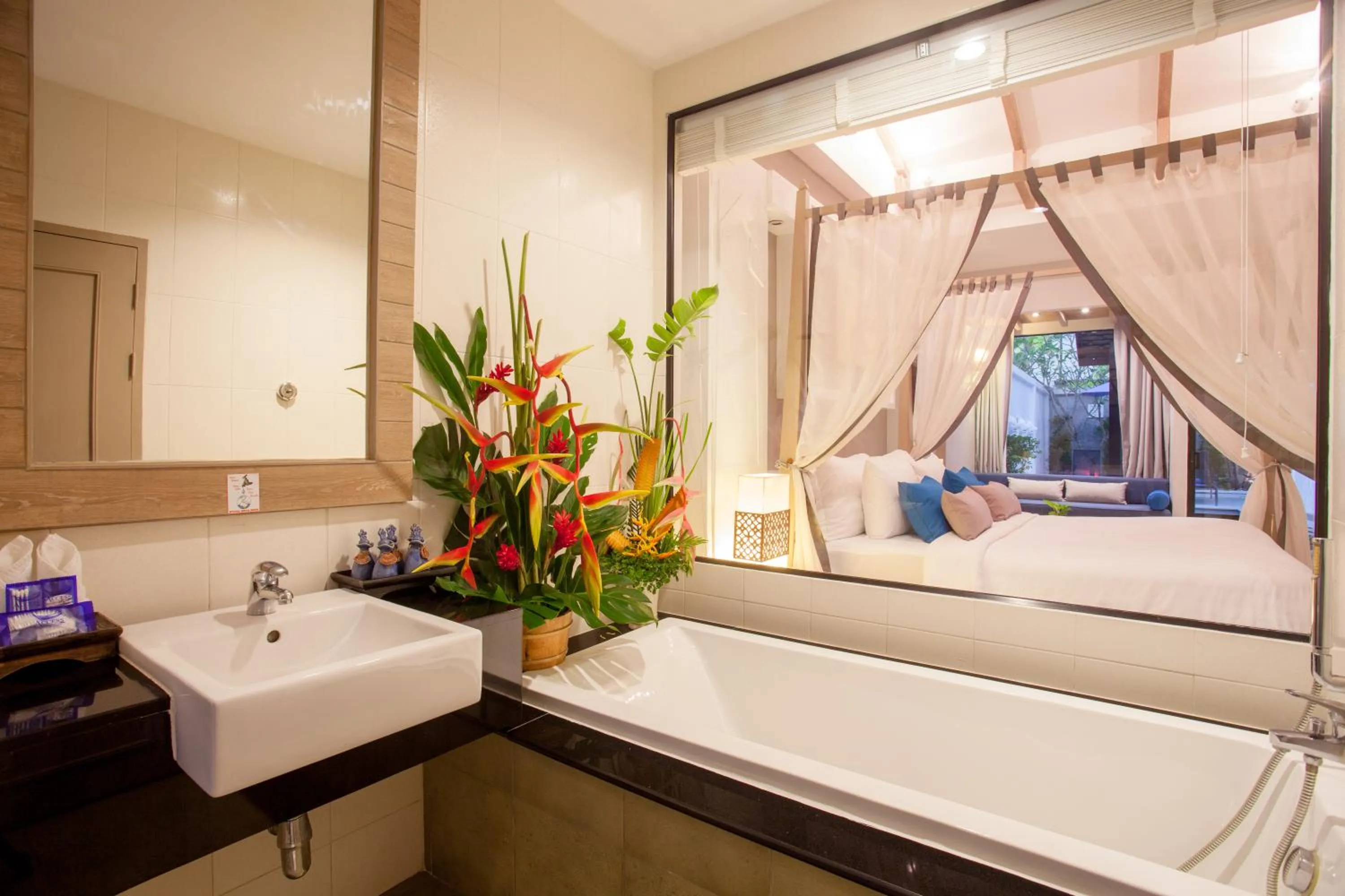Bathroom, Bed in Access Resort & Villas - SHA Plus