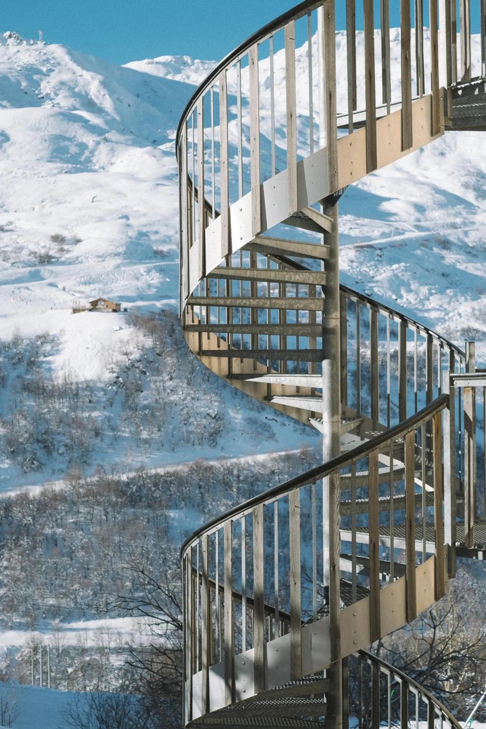 Natural landscape in ho36 Les Menuires