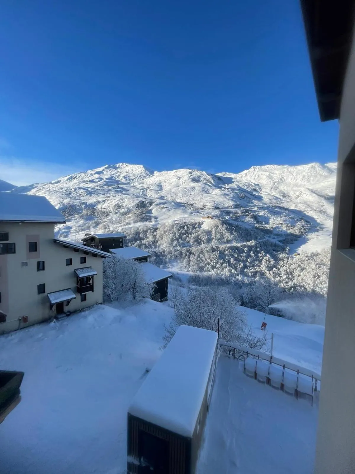 Mountain view in ho36 Les Menuires