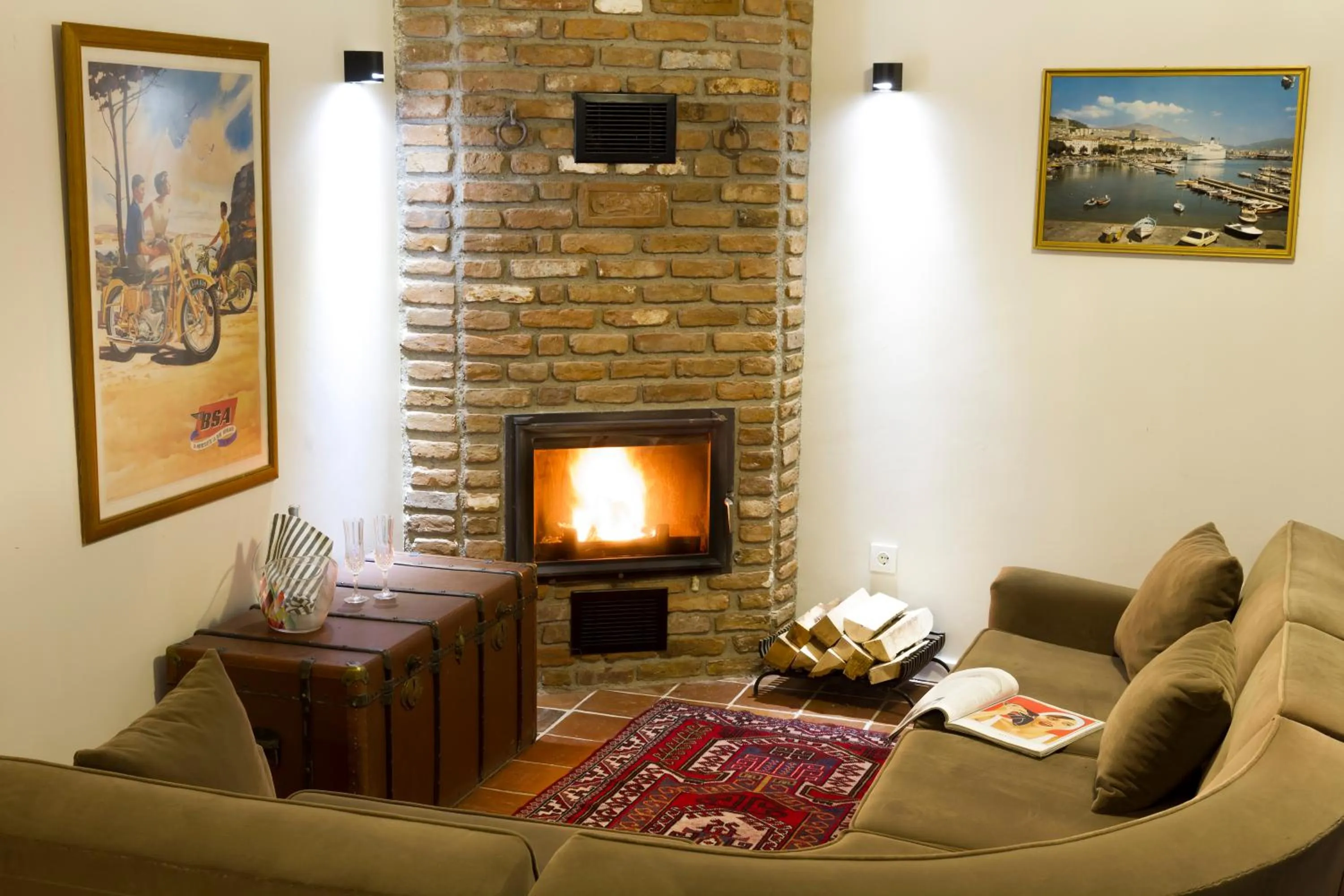 Living room in Hotel Pop Alaçatı