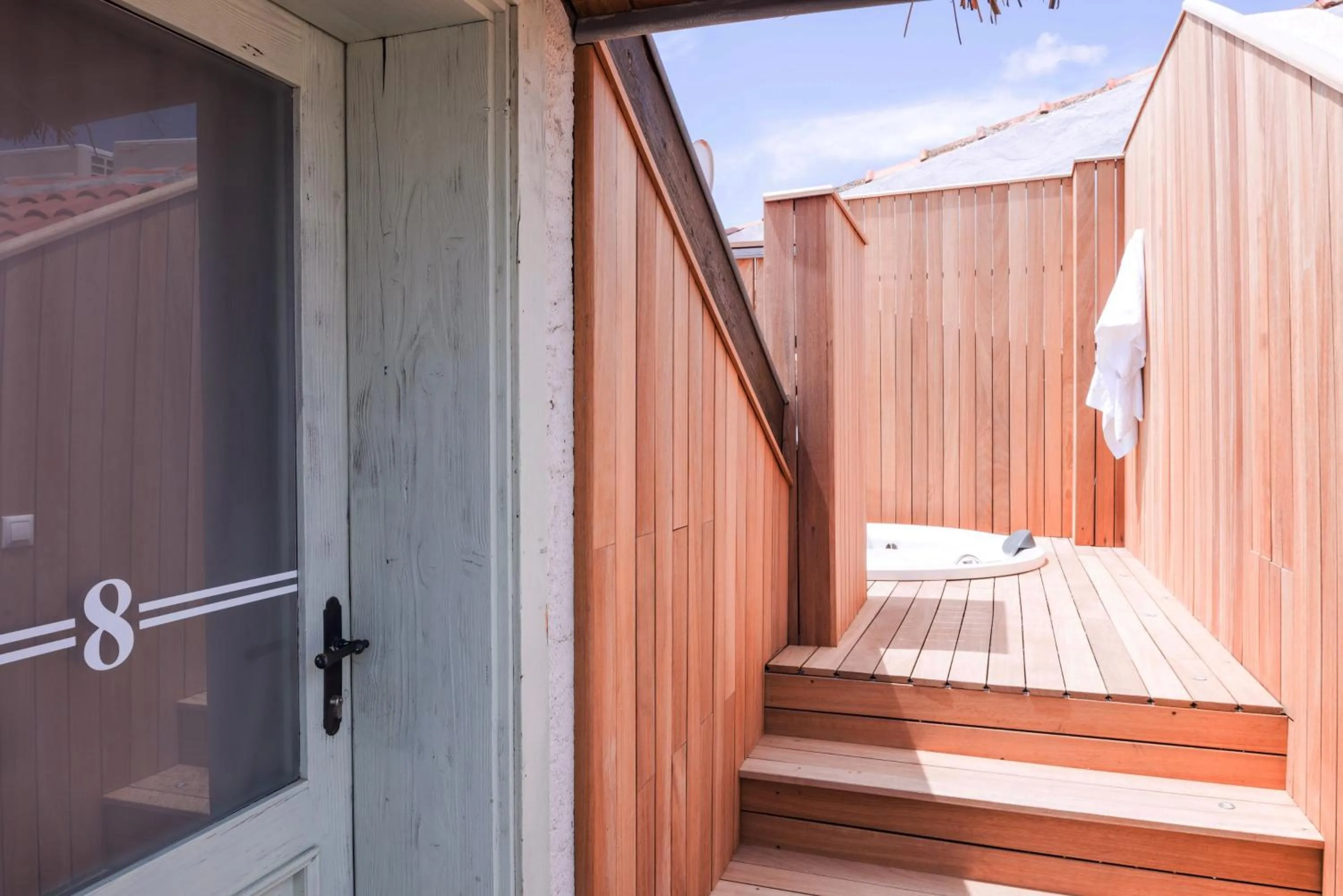 Balcony/Terrace in Hotel Pop Alaçatı