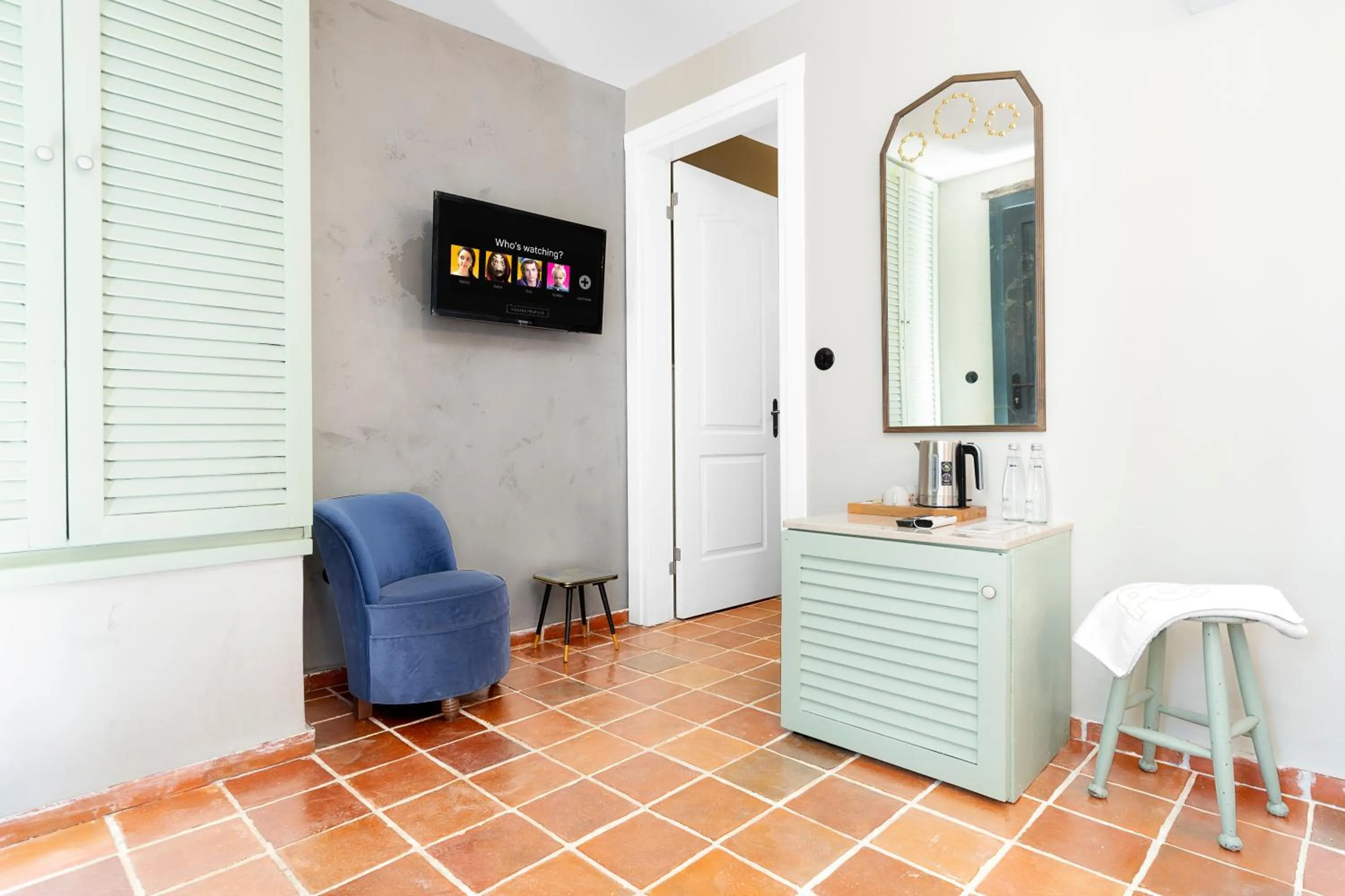 Decorative detail in Hotel Pop Alaçatı