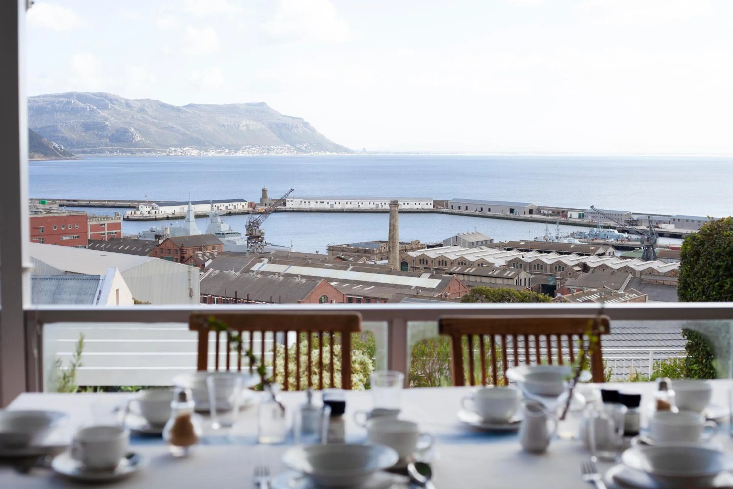 Patio in The Grosvenor Guest House & Self Catering