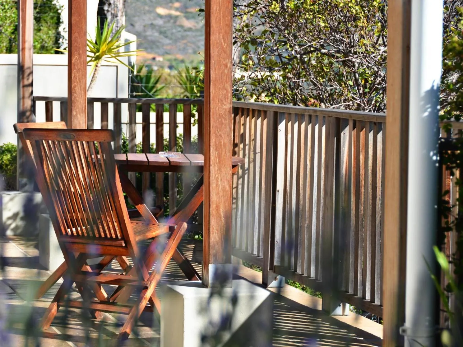 Patio in The Grosvenor Guest House & Self Catering