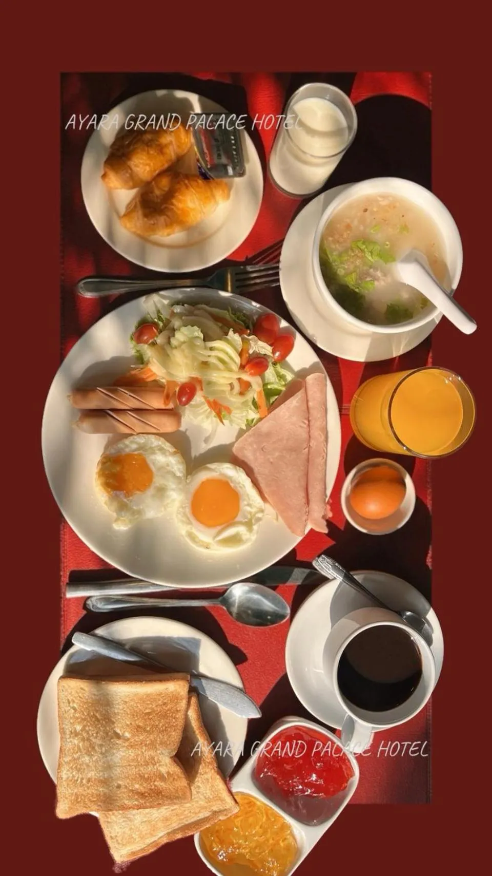 Breakfast in Ayara Grand Palace Hotel