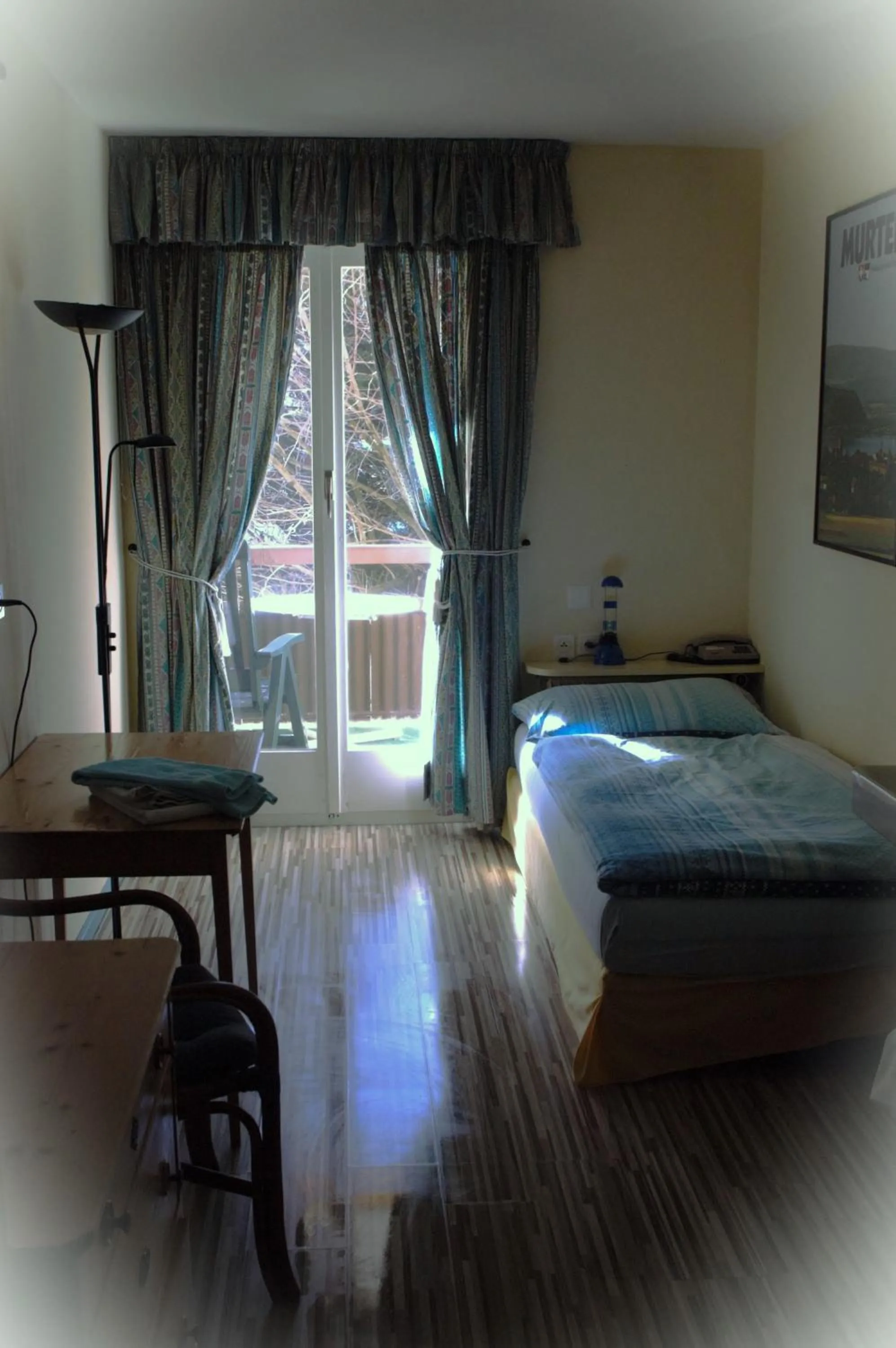 Bed in Seehotel Bären