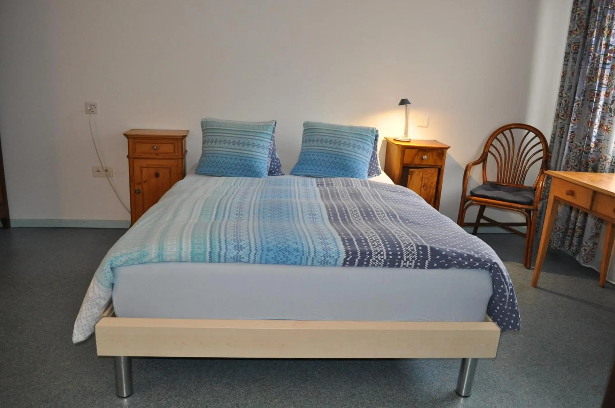 Bed in Seehotel Bären