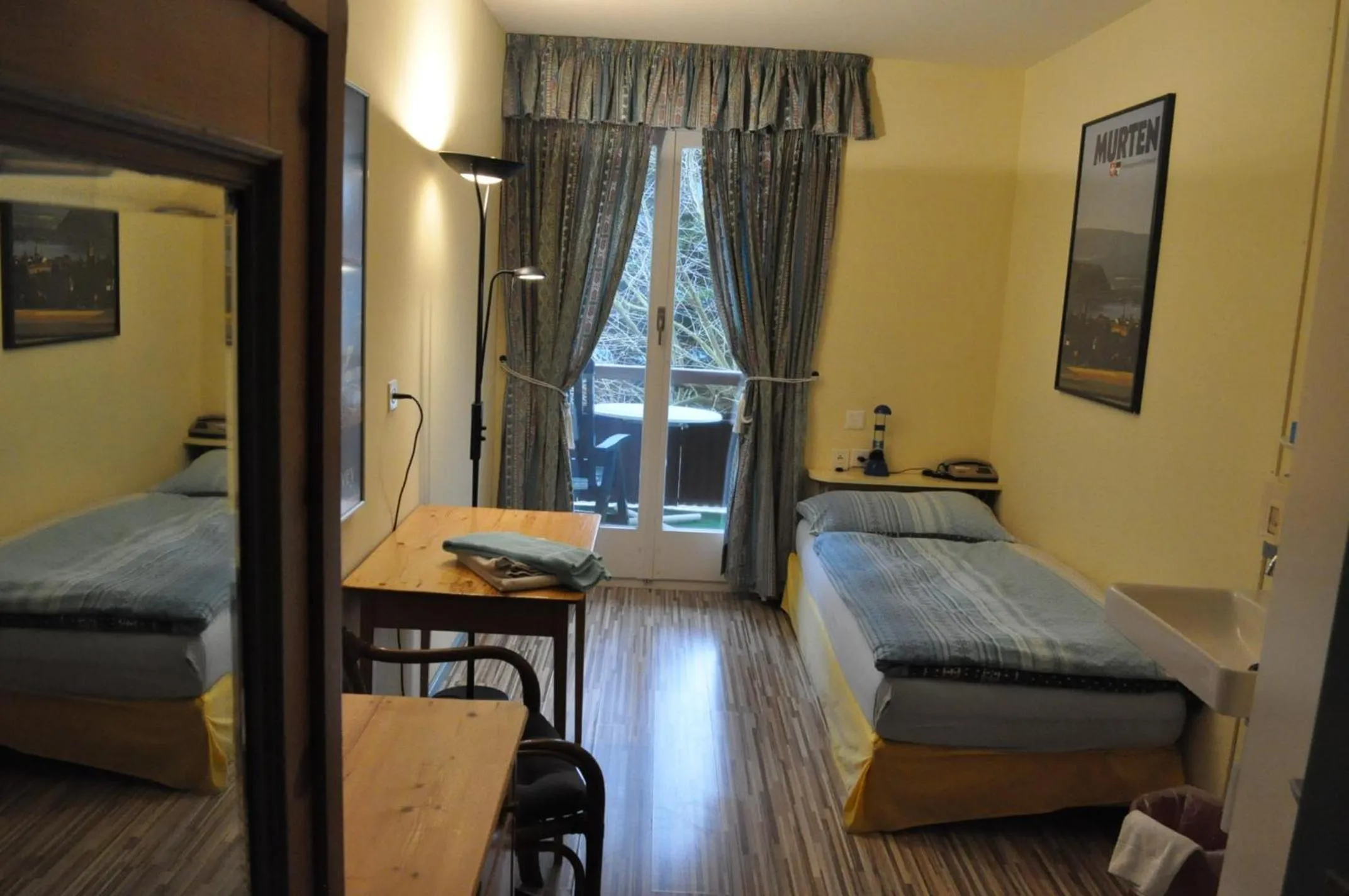 Bed in Seehotel Bären