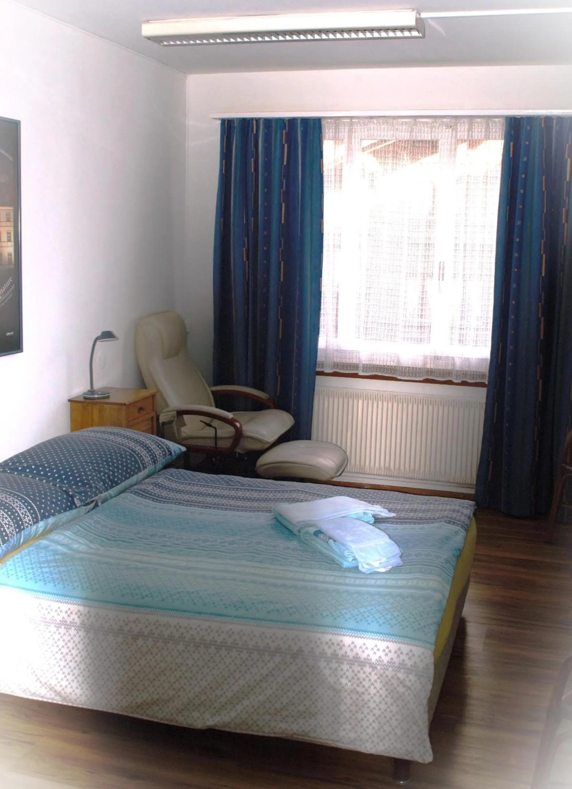 Bed in Seehotel Bären