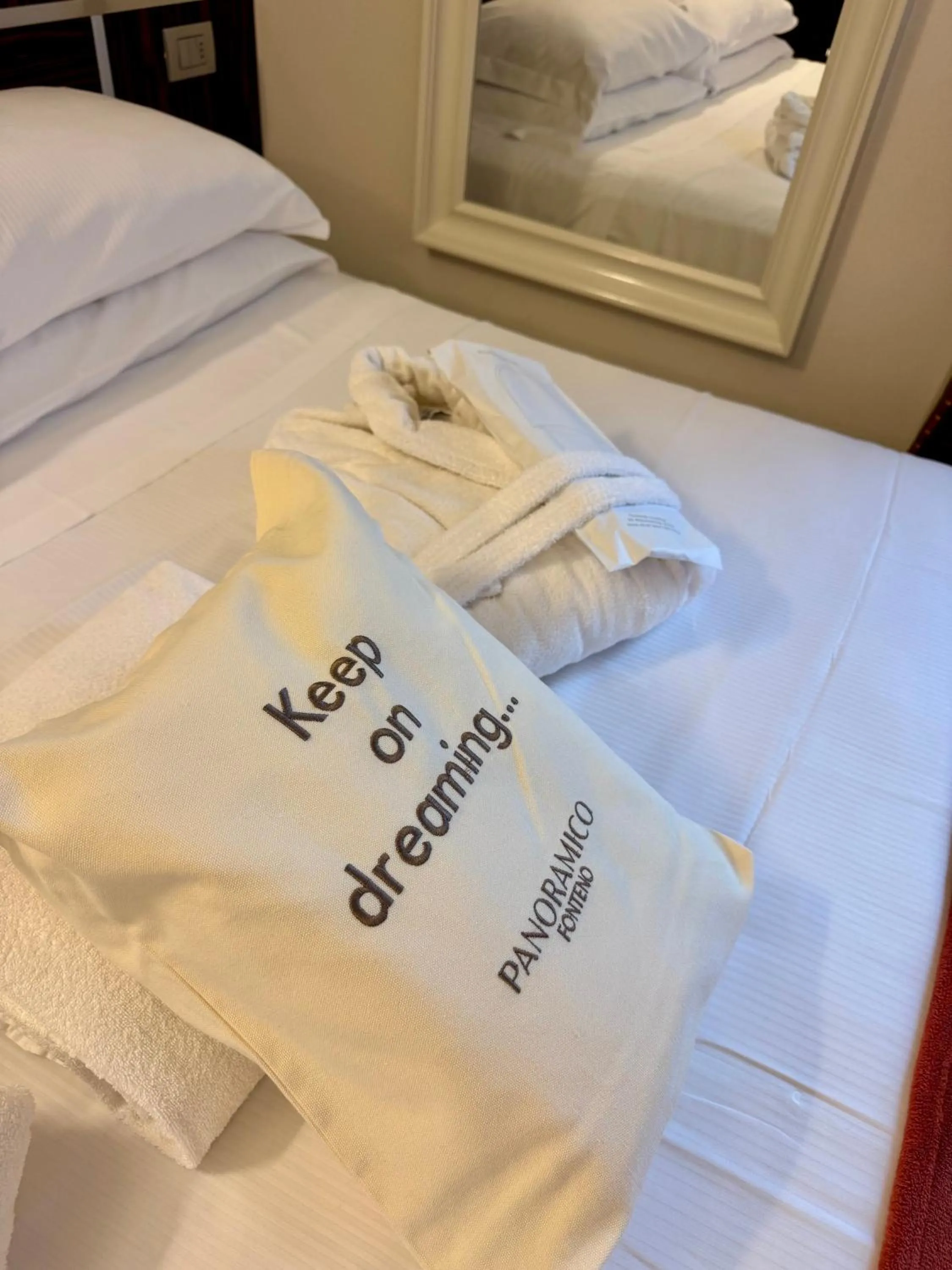 Bed in Esprit D'Hotel Panoramico