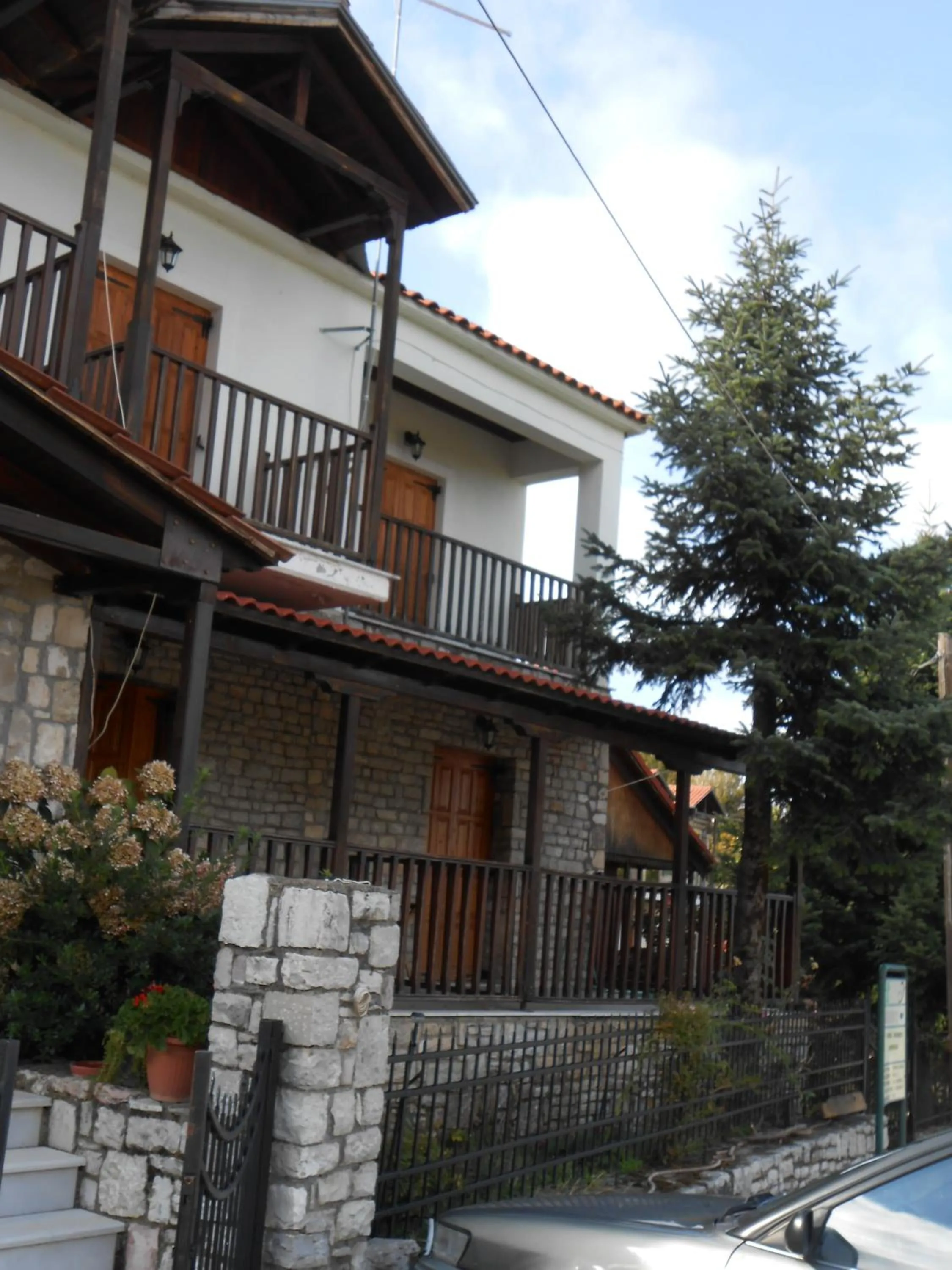Facade/entrance in Hotel Antigoni