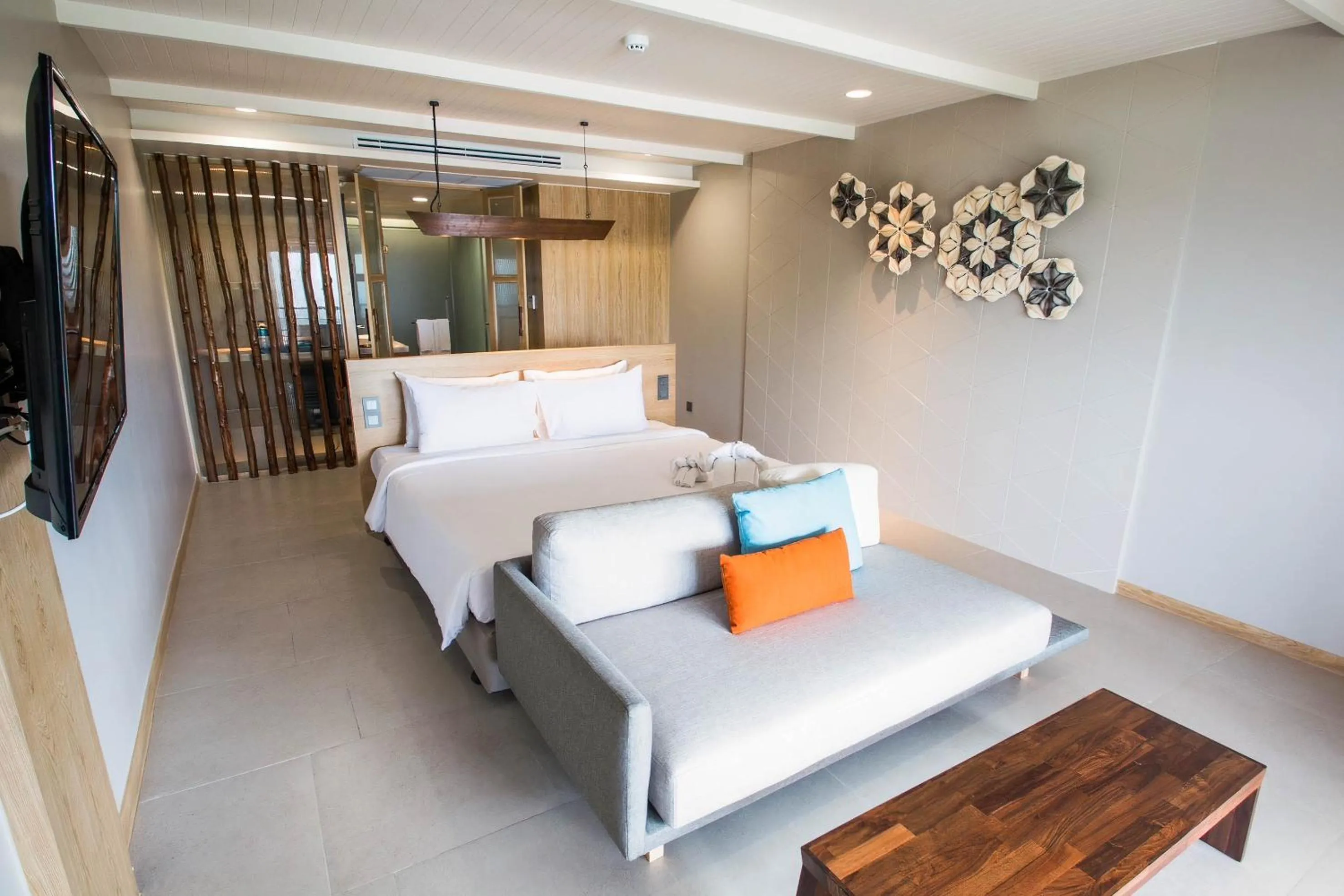 Decorative detail, Bed in Andaman Cannacia Resort & Spa - SHA Extra Plus